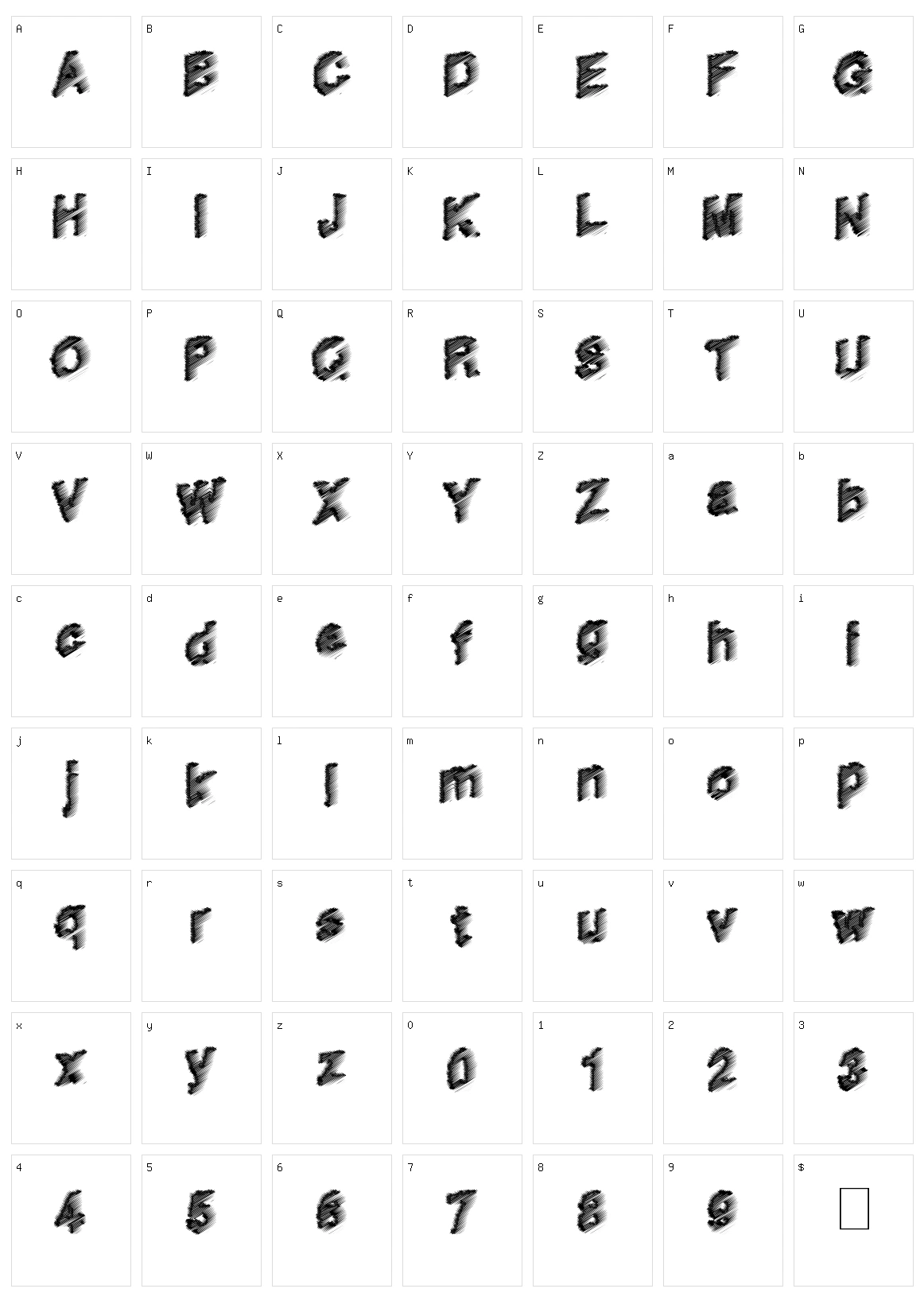 House Music Character Set