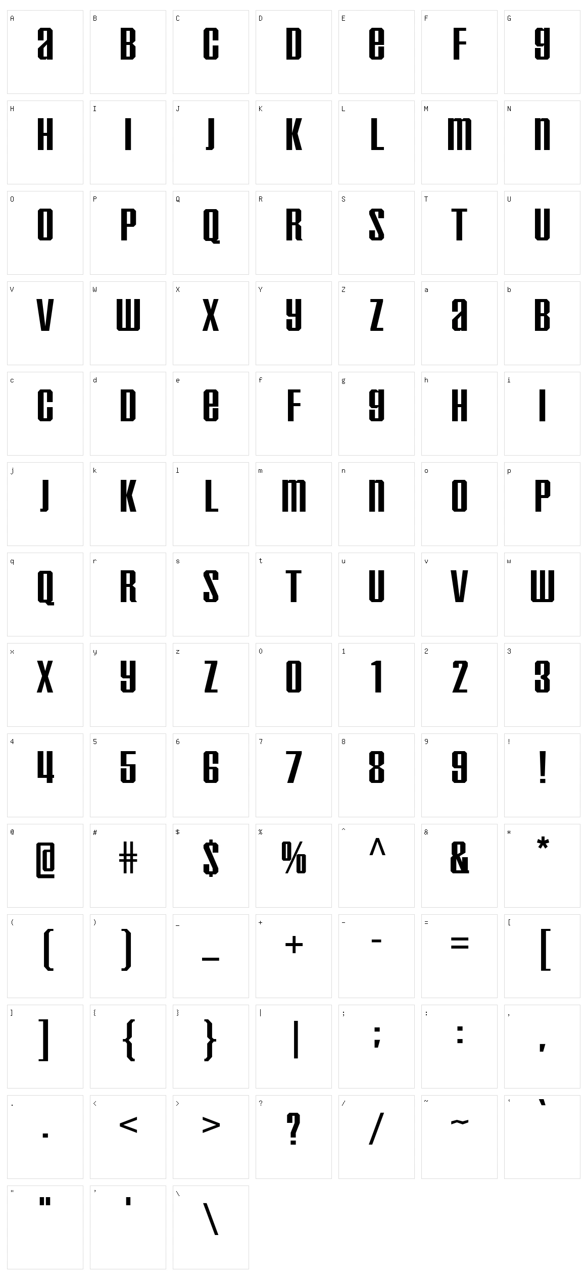 Inflammable Age Character Set