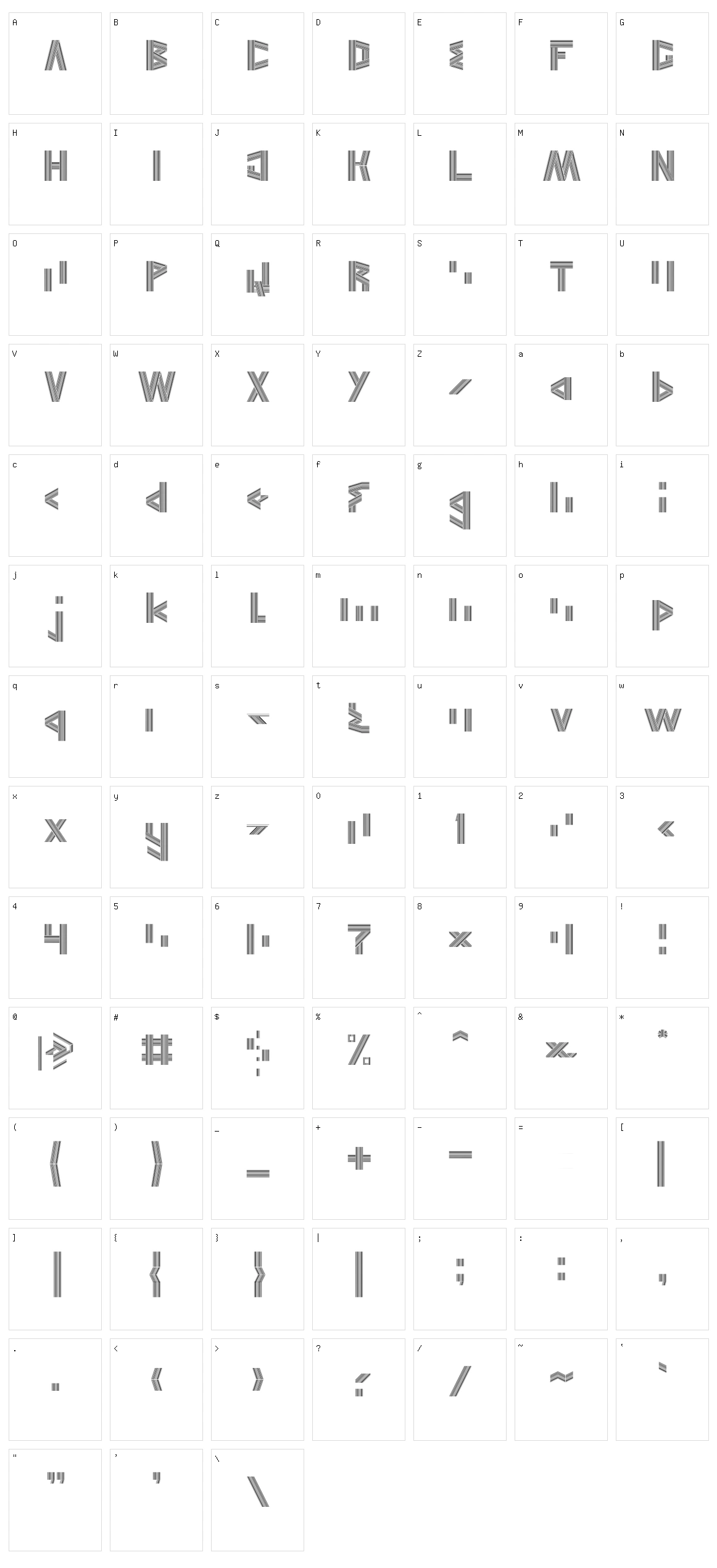Jelang Character Set