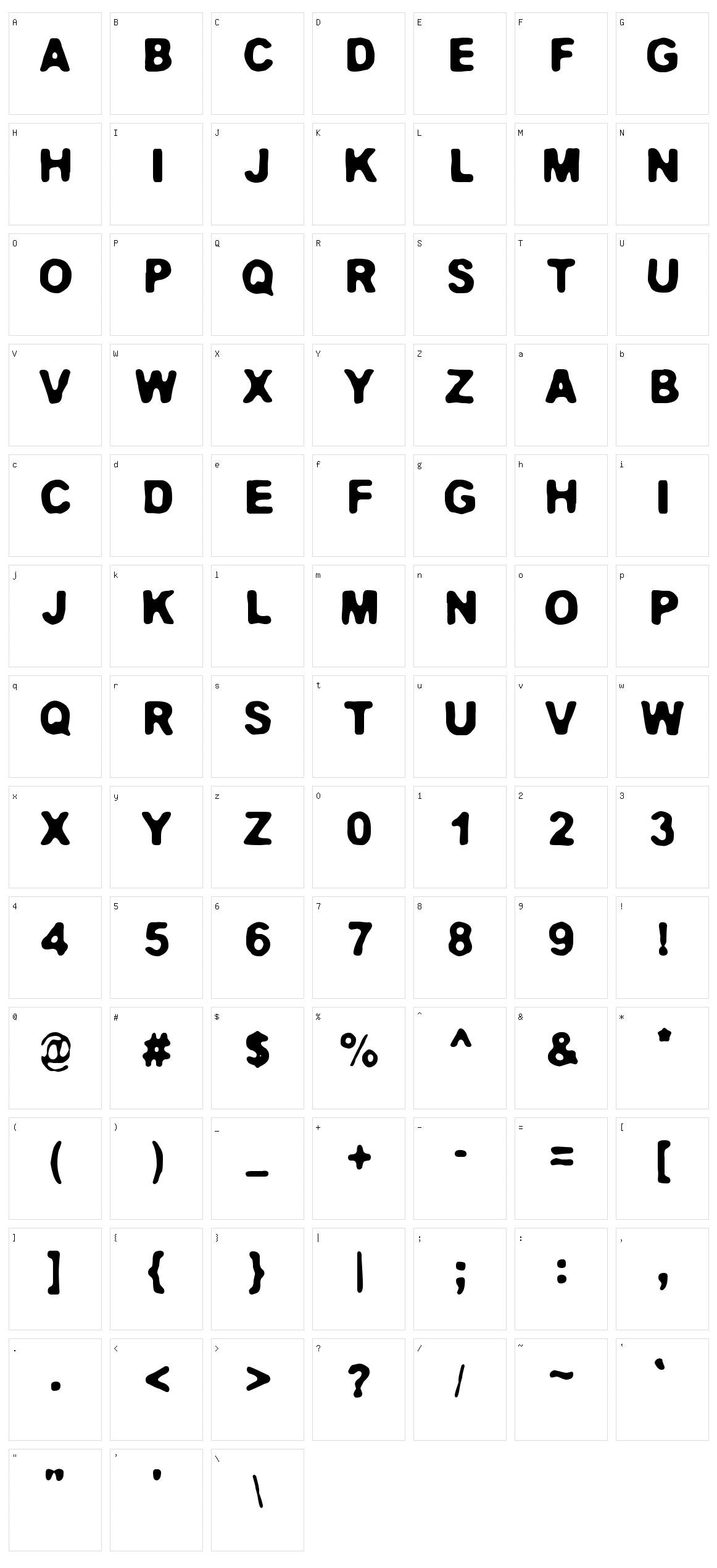 Jokioinen Character Set