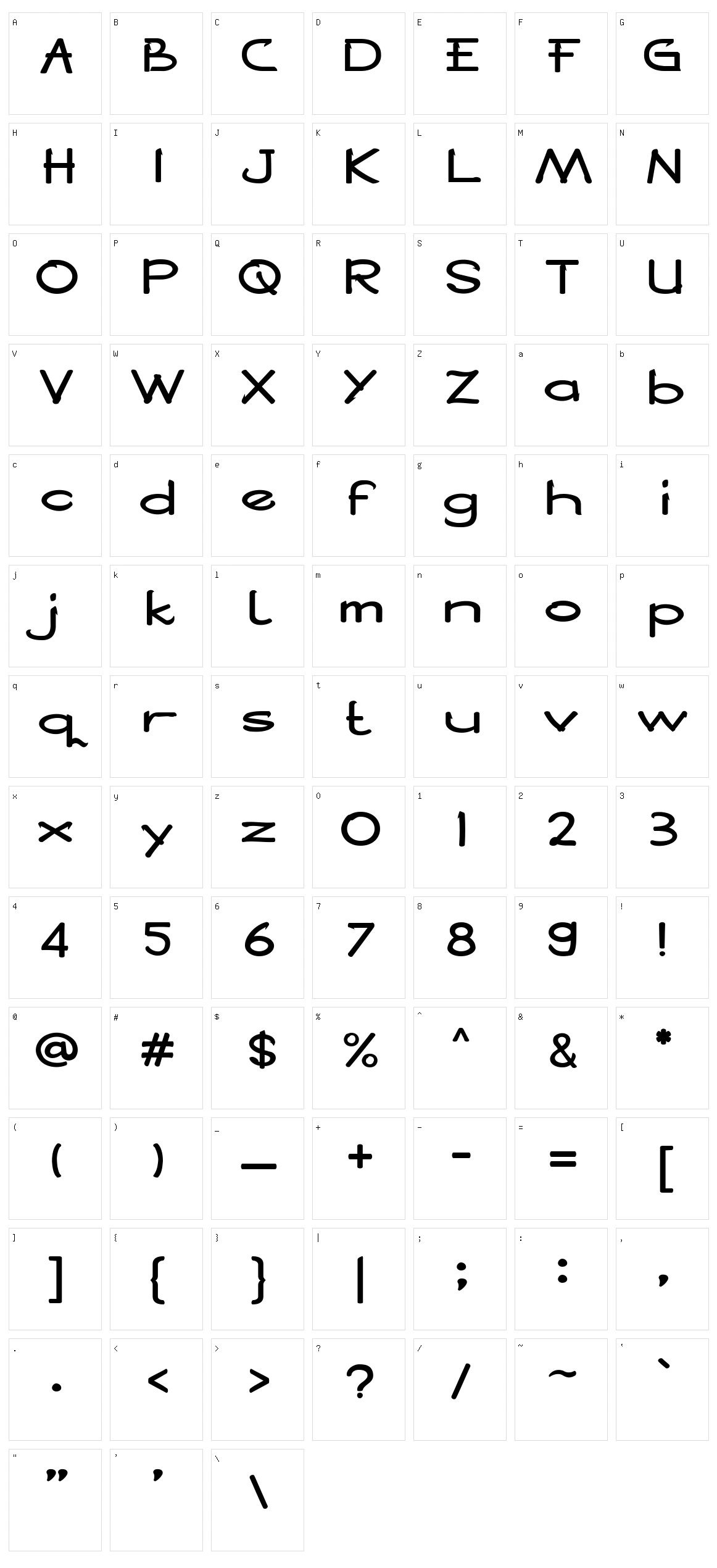 Jsd Streampoint Character Set