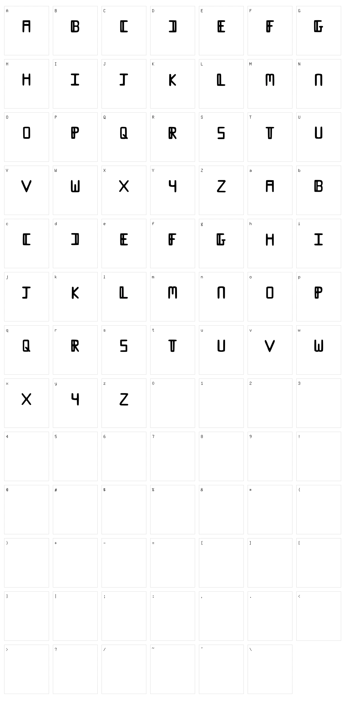 Karabey Character Set