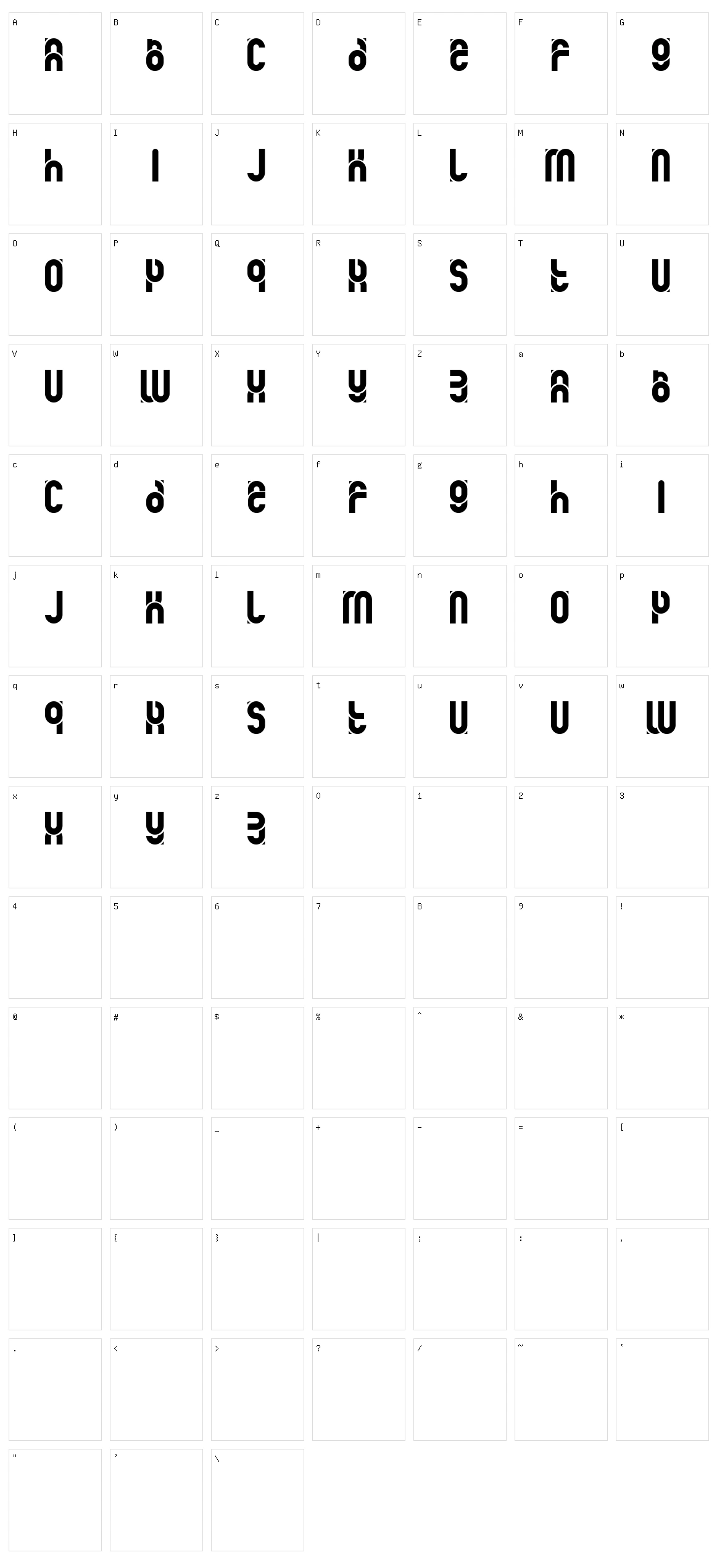Kawai Desu Character Set