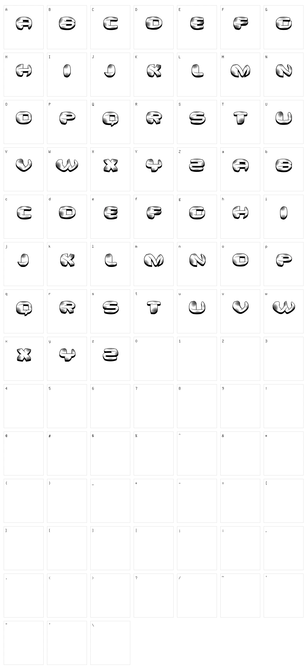 Kultur Character Set