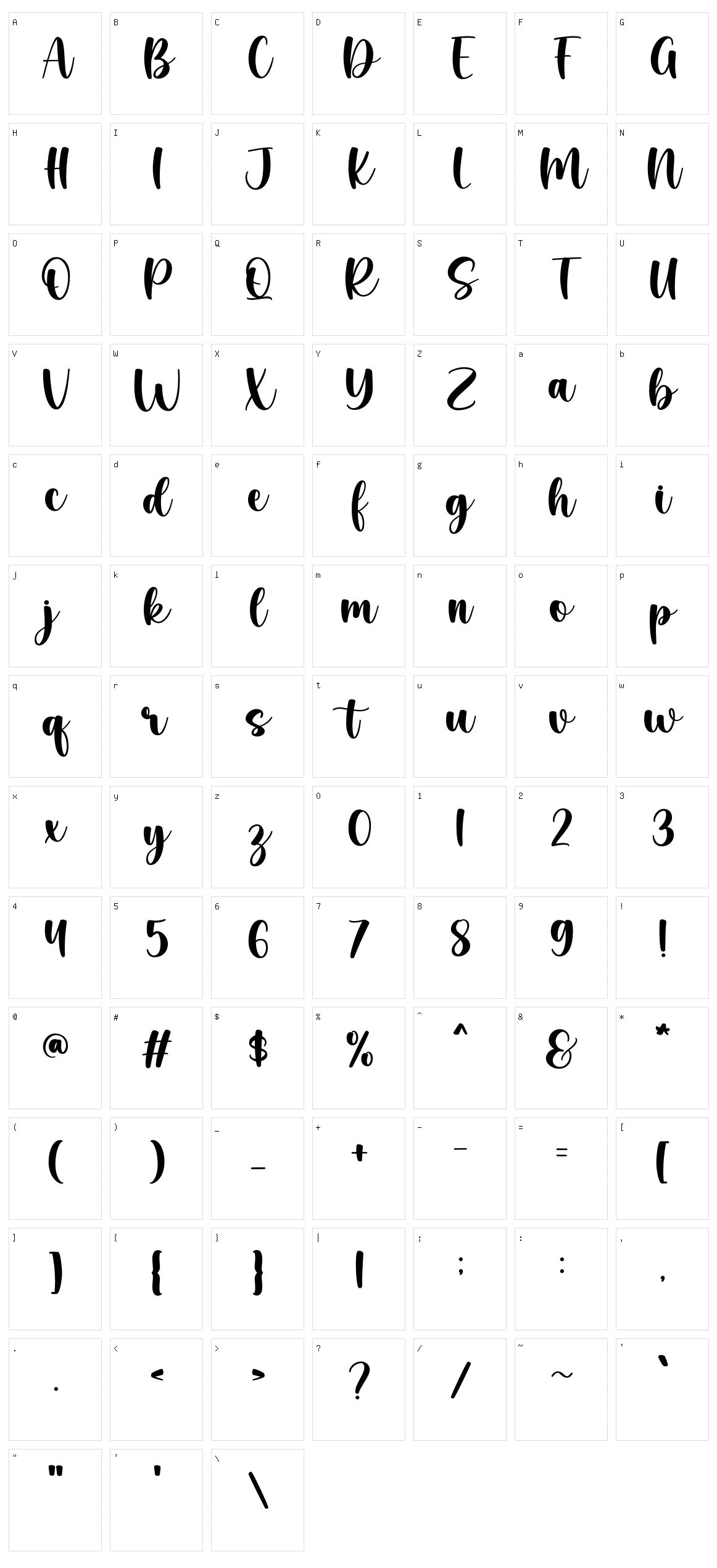 Breathing Character Set