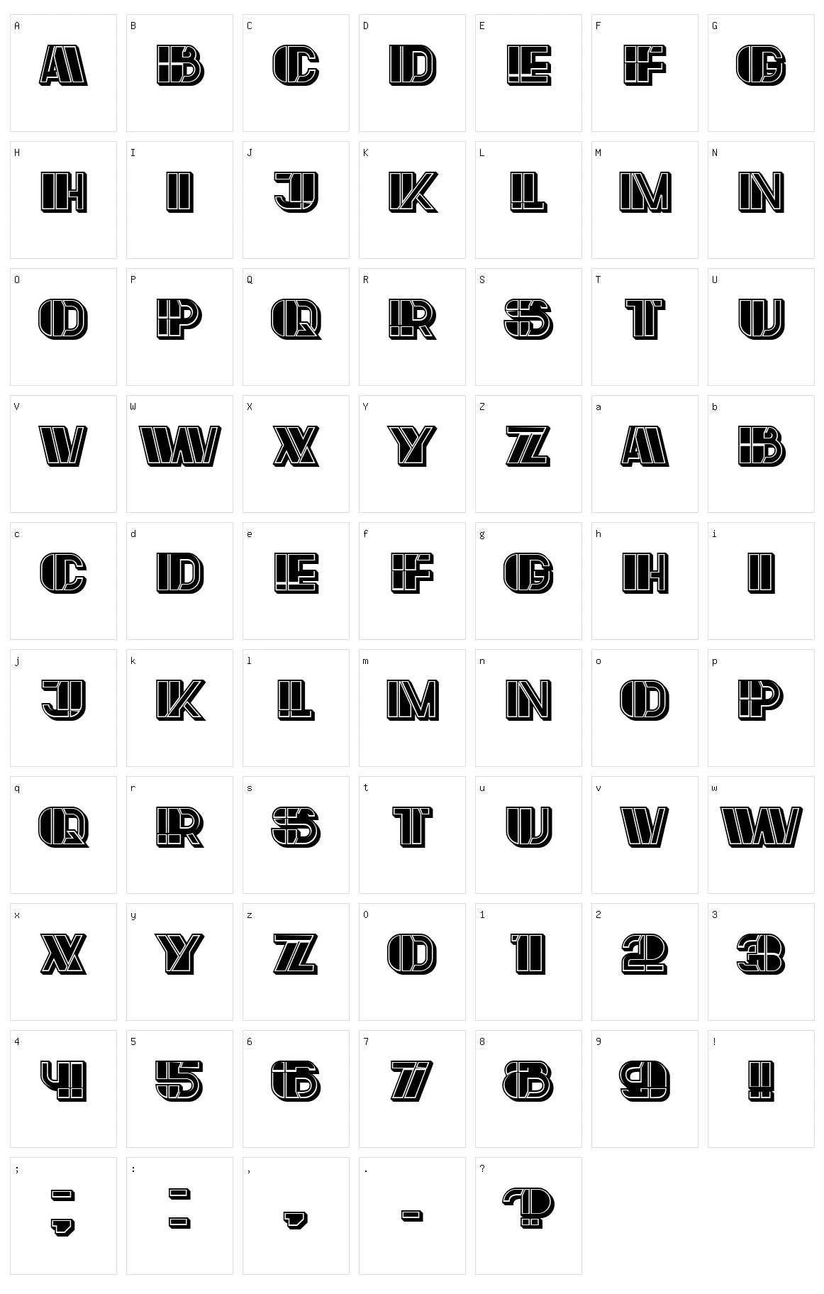 Large Character Set