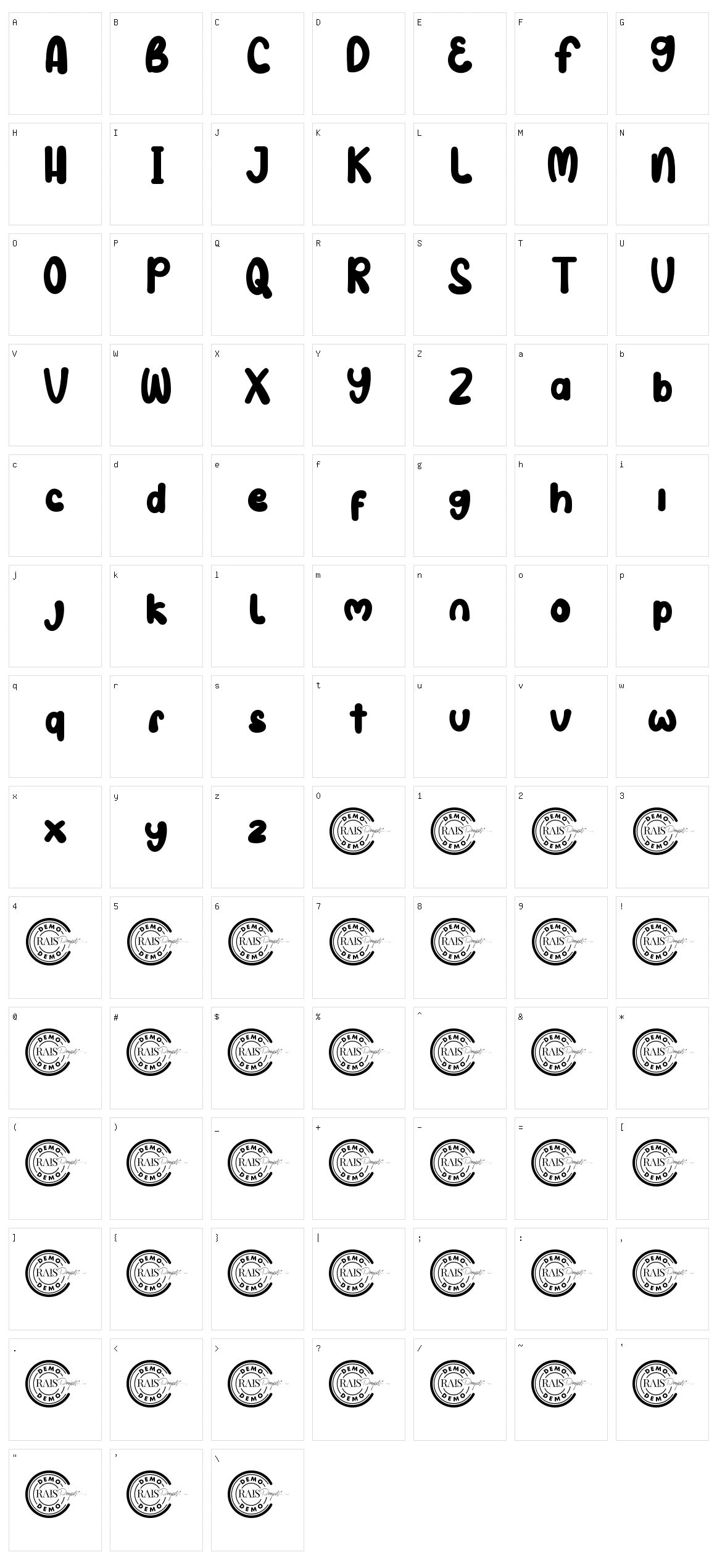 Leutik Character Set