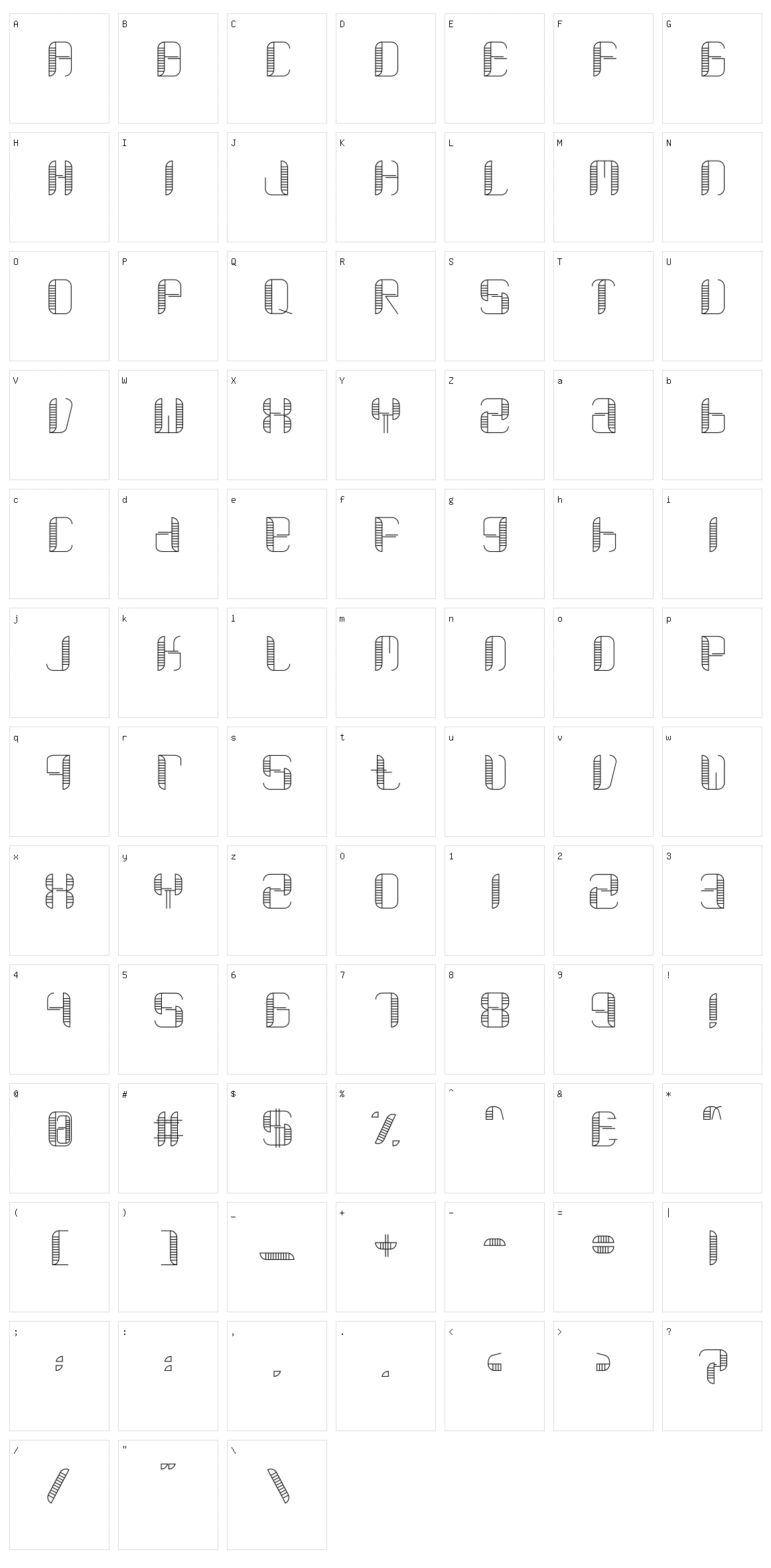 Limbisyor Character Set