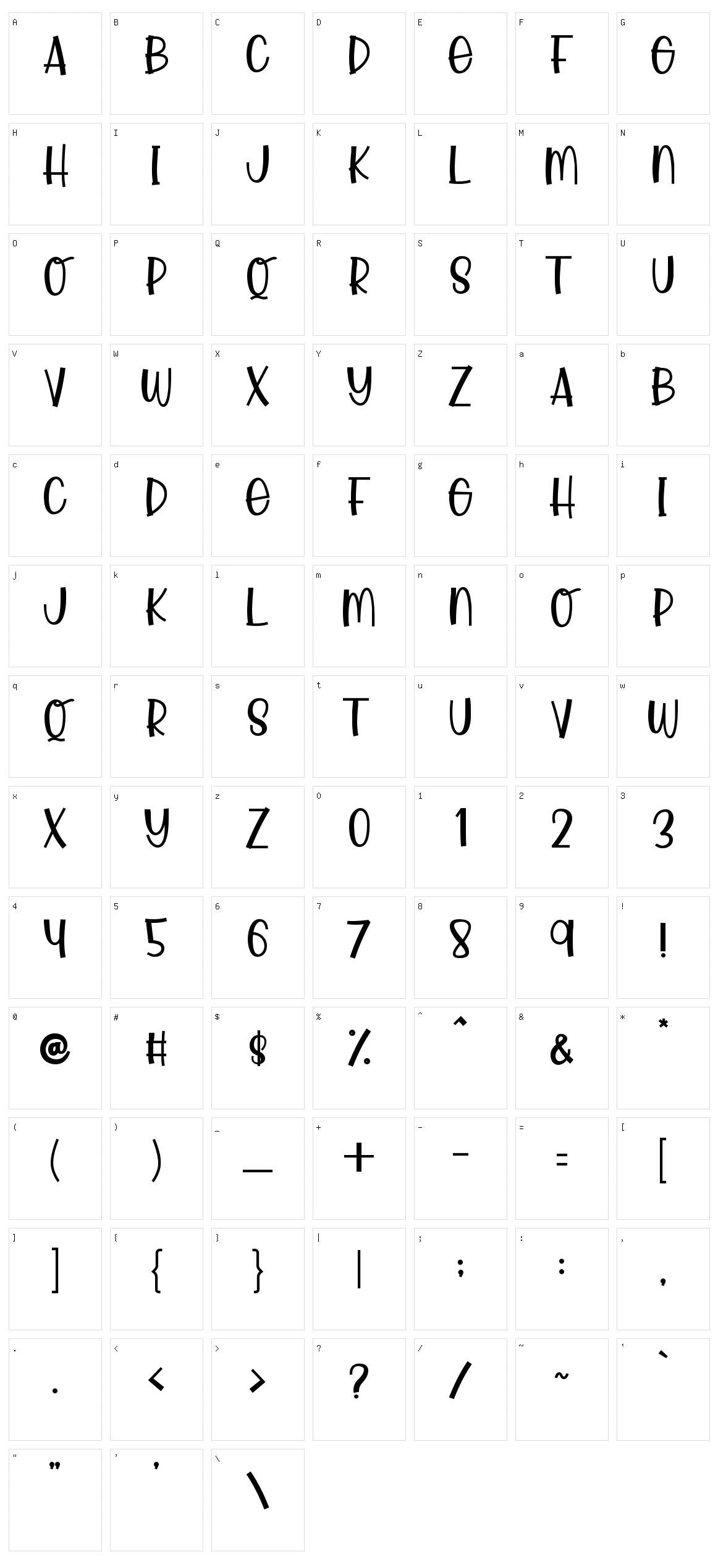 Little Foxie Character Set