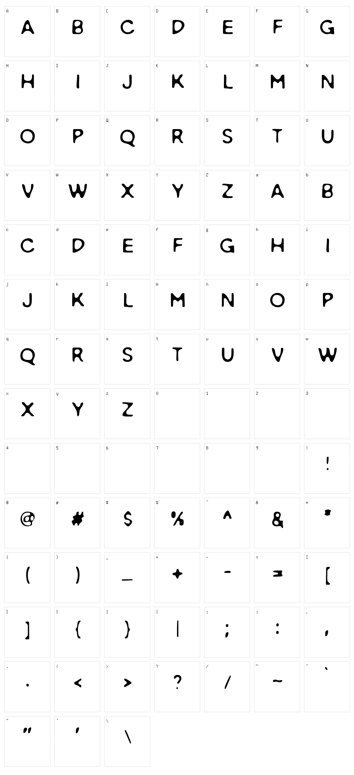 Love Board Character Set
