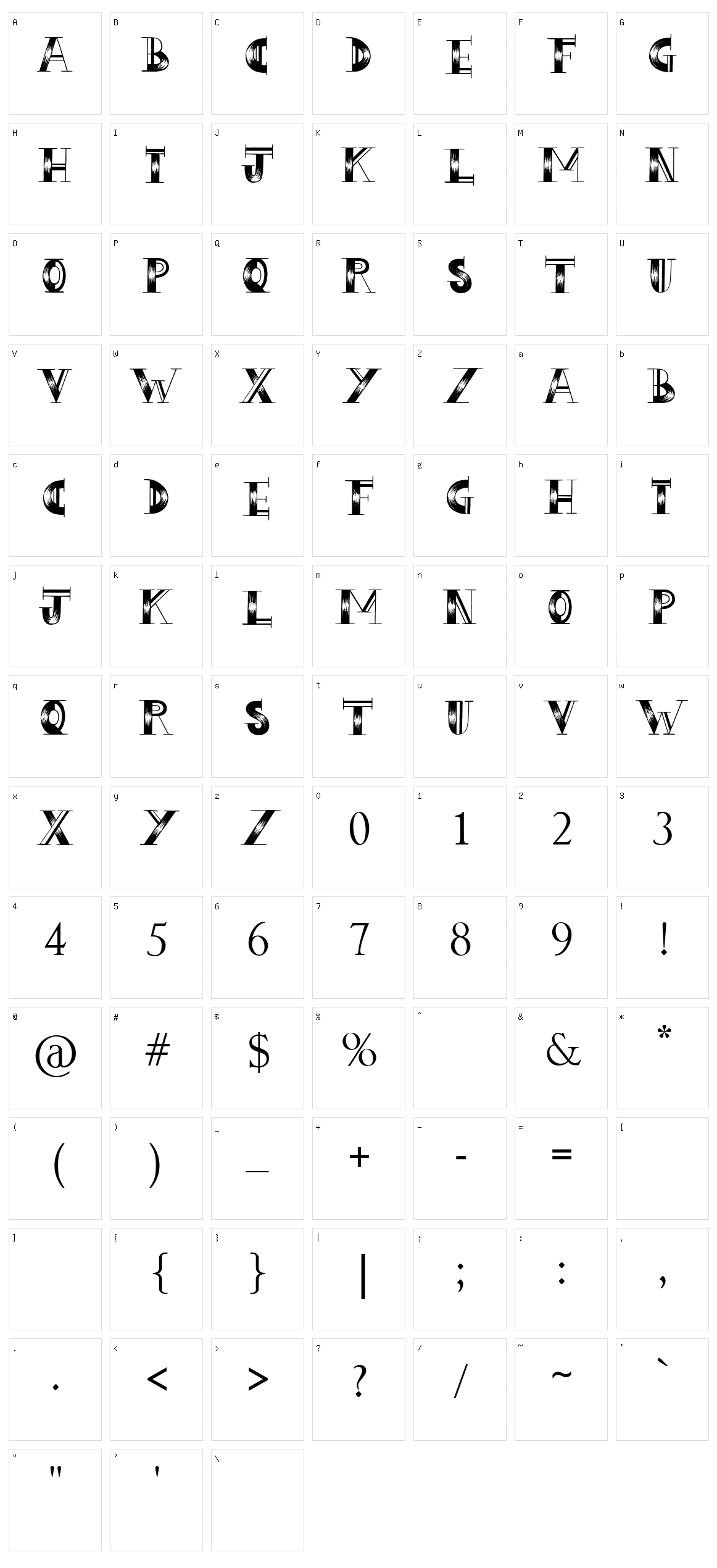 Love Hue Character Set