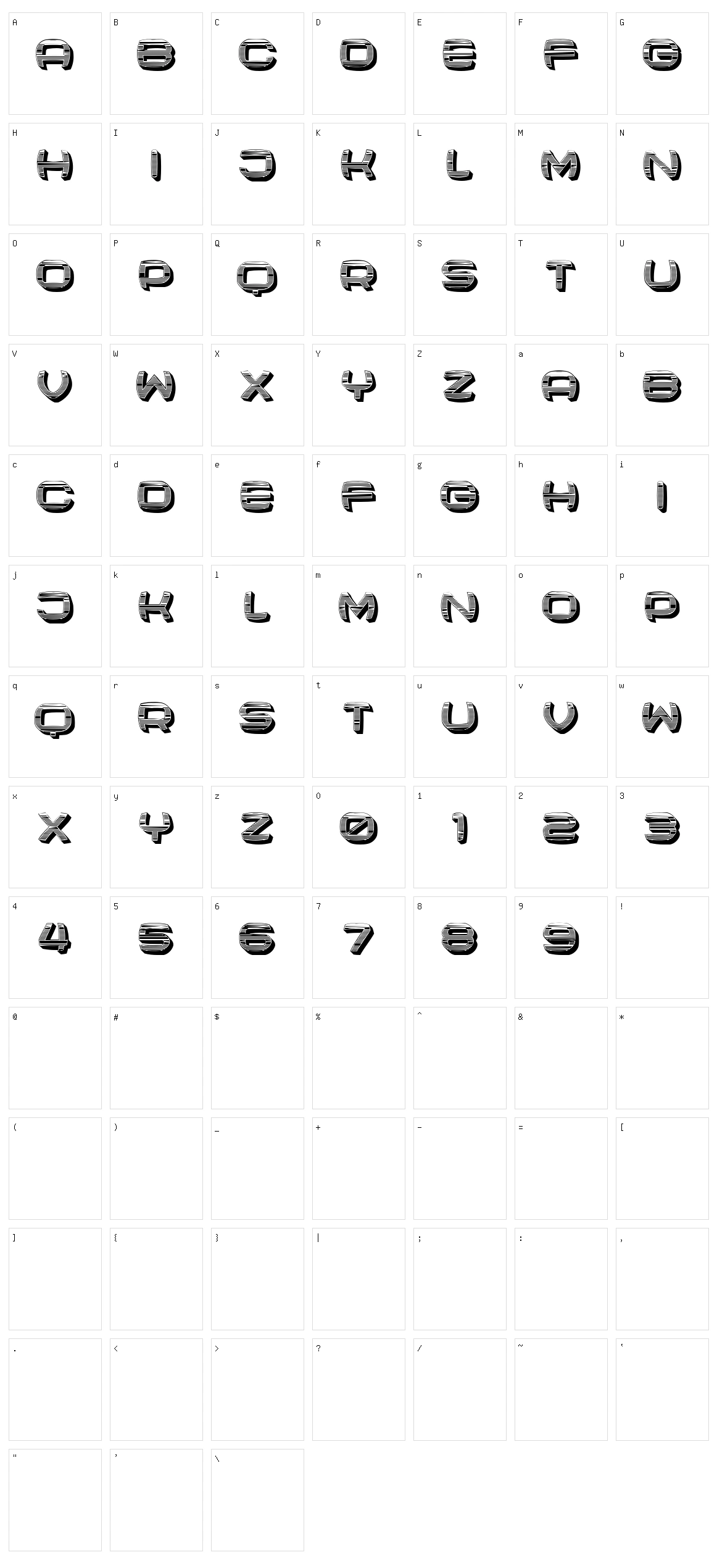 Marshland Character Set