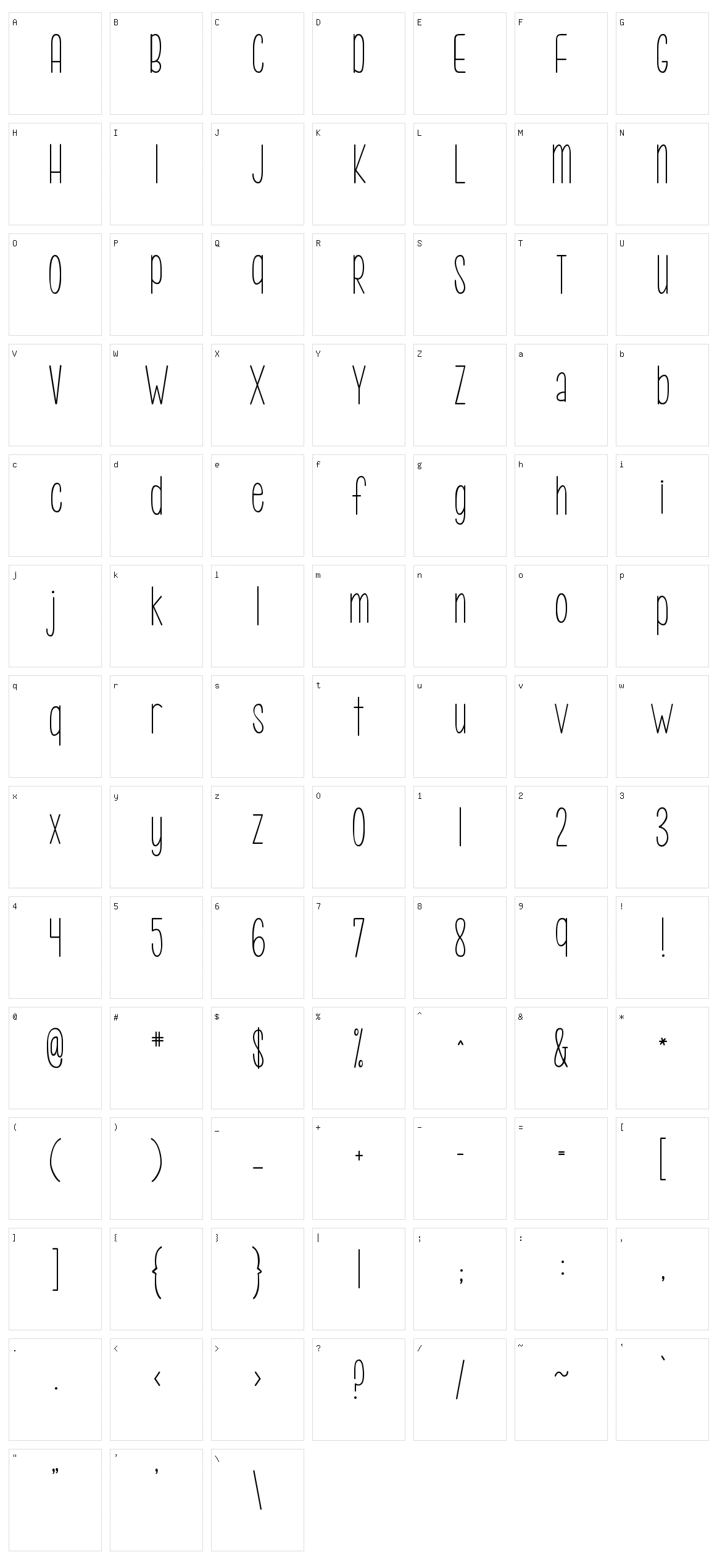 KG Call Me Maybe Character Set