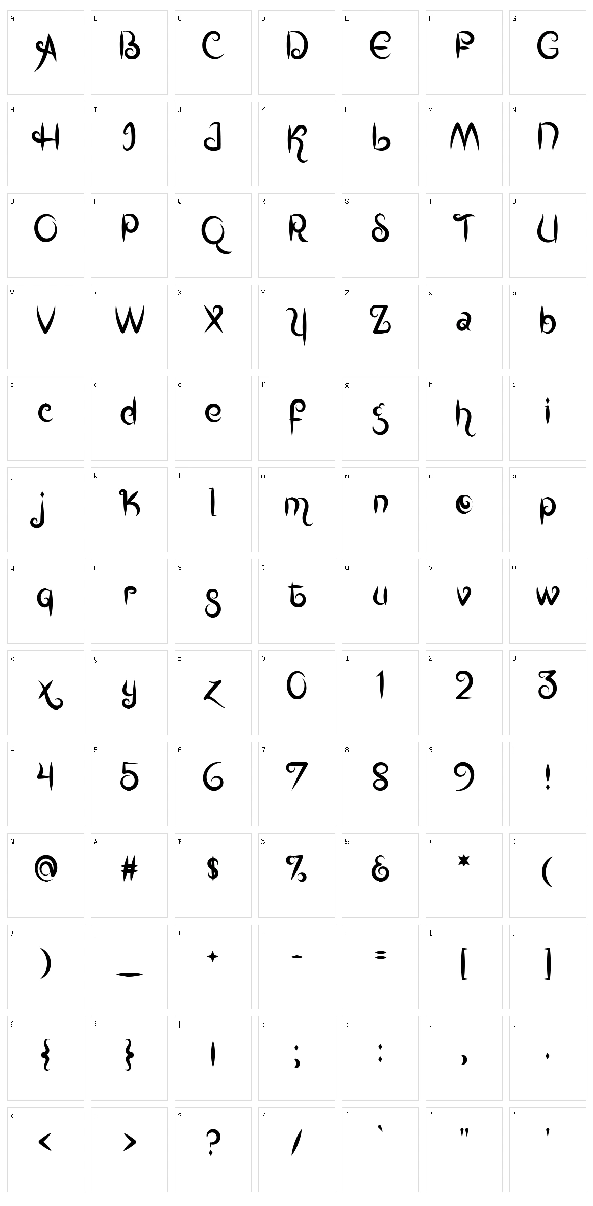 Mf Kings & Queens Character Set