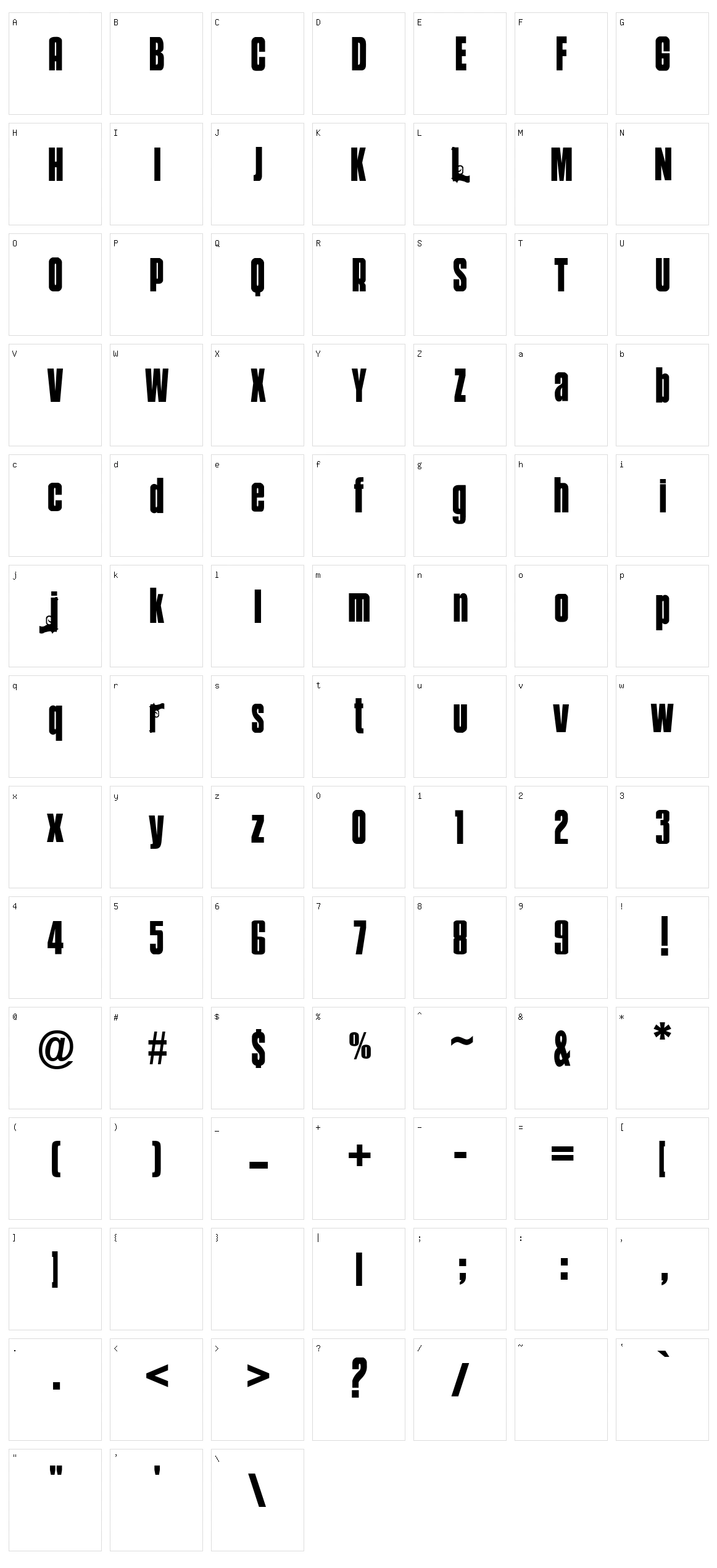 Mobsters Character Set