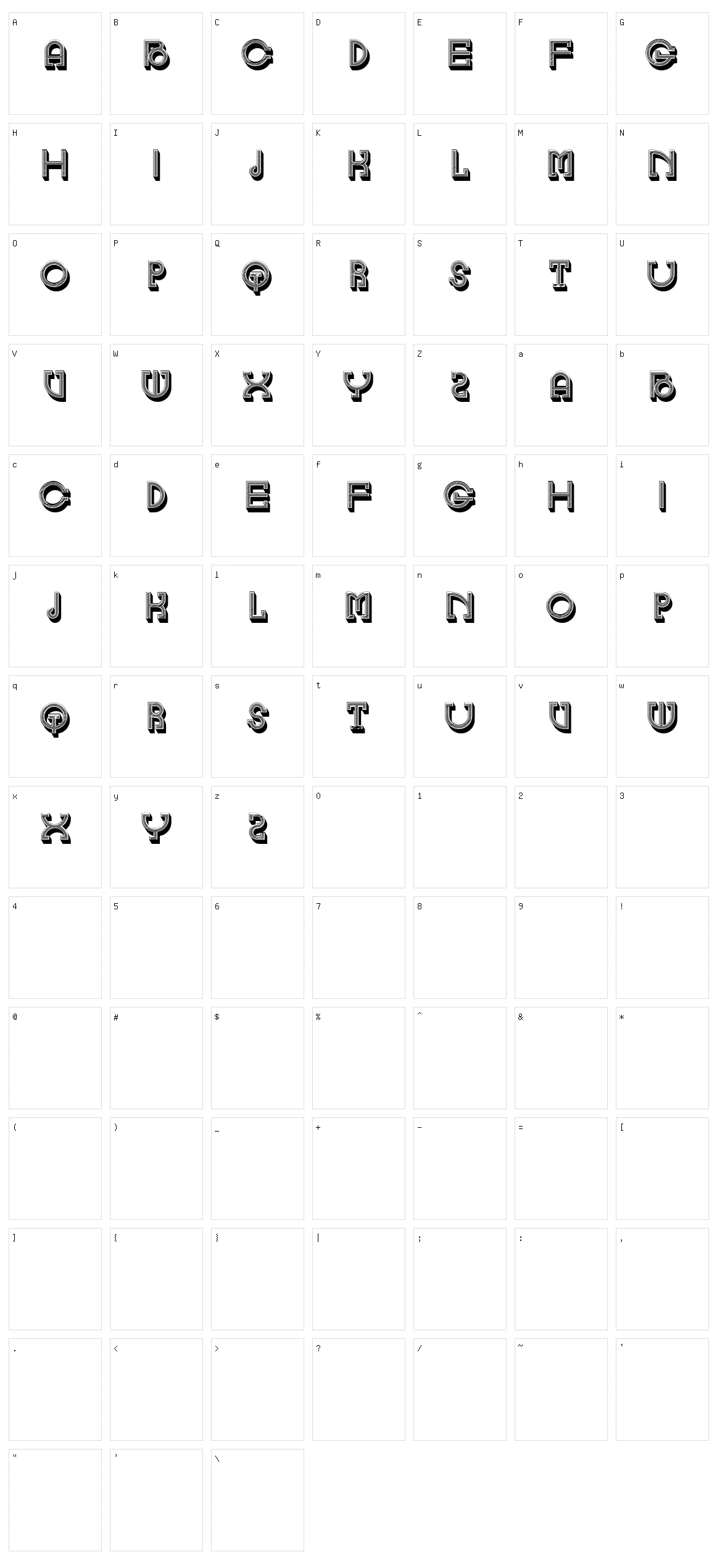 Nagpakita Character Set