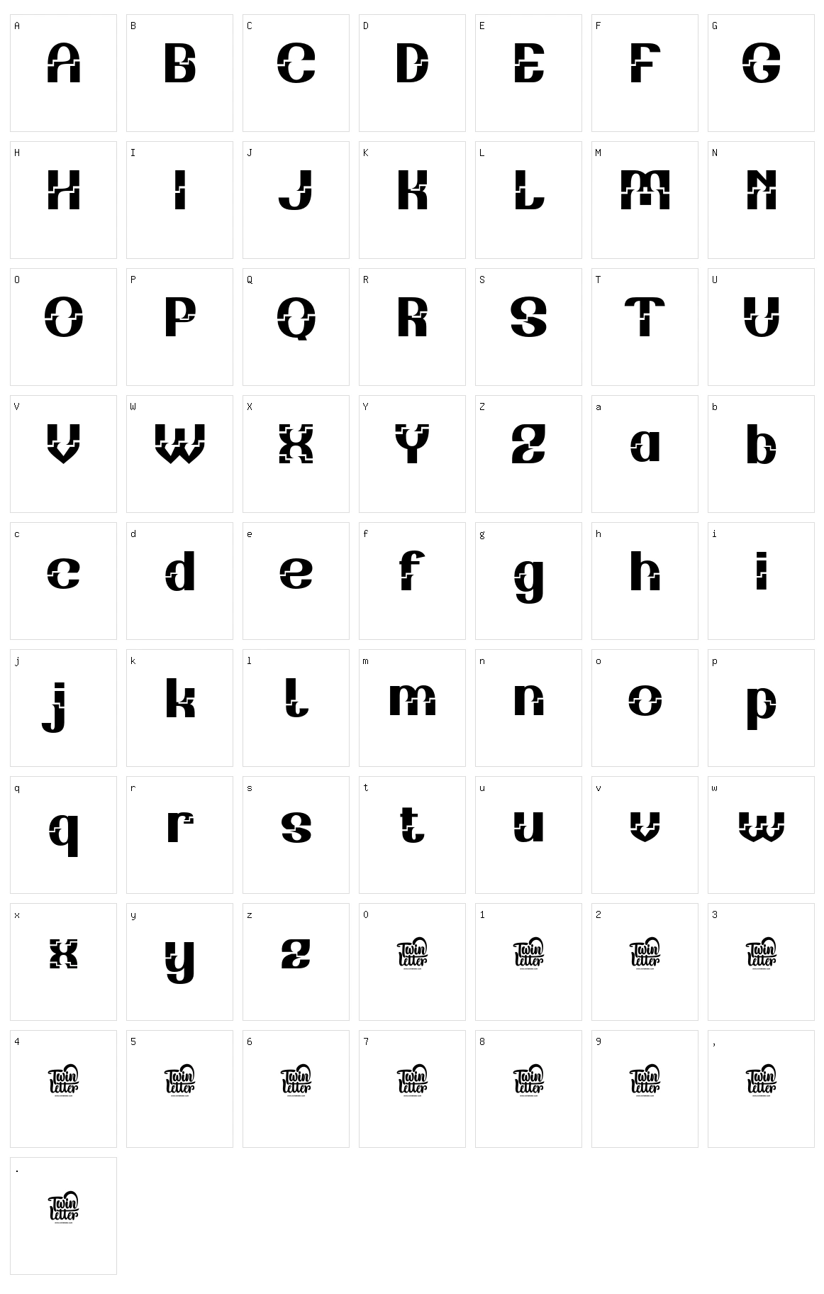 Navuti Character Set