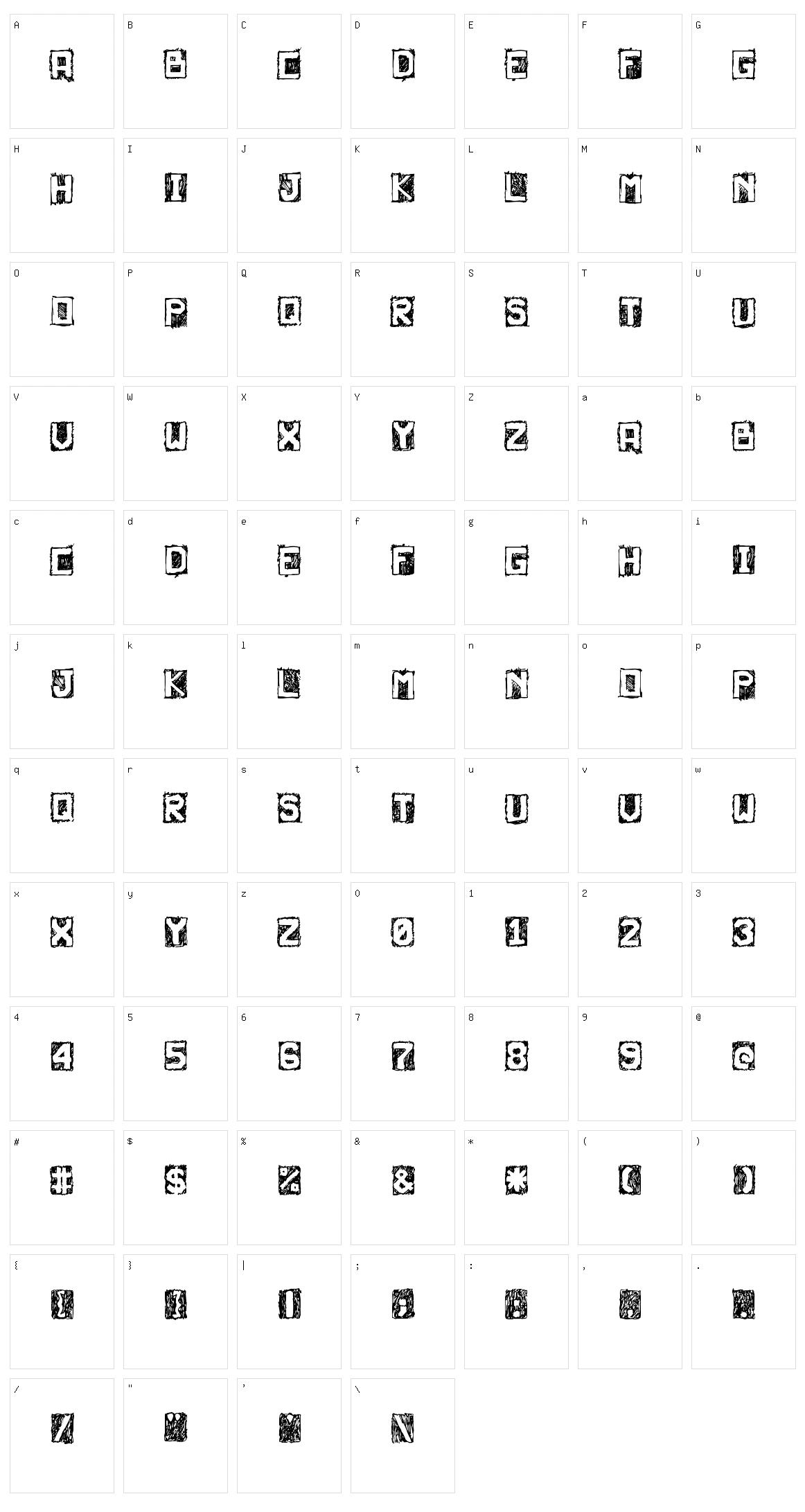 Neturality Character Set