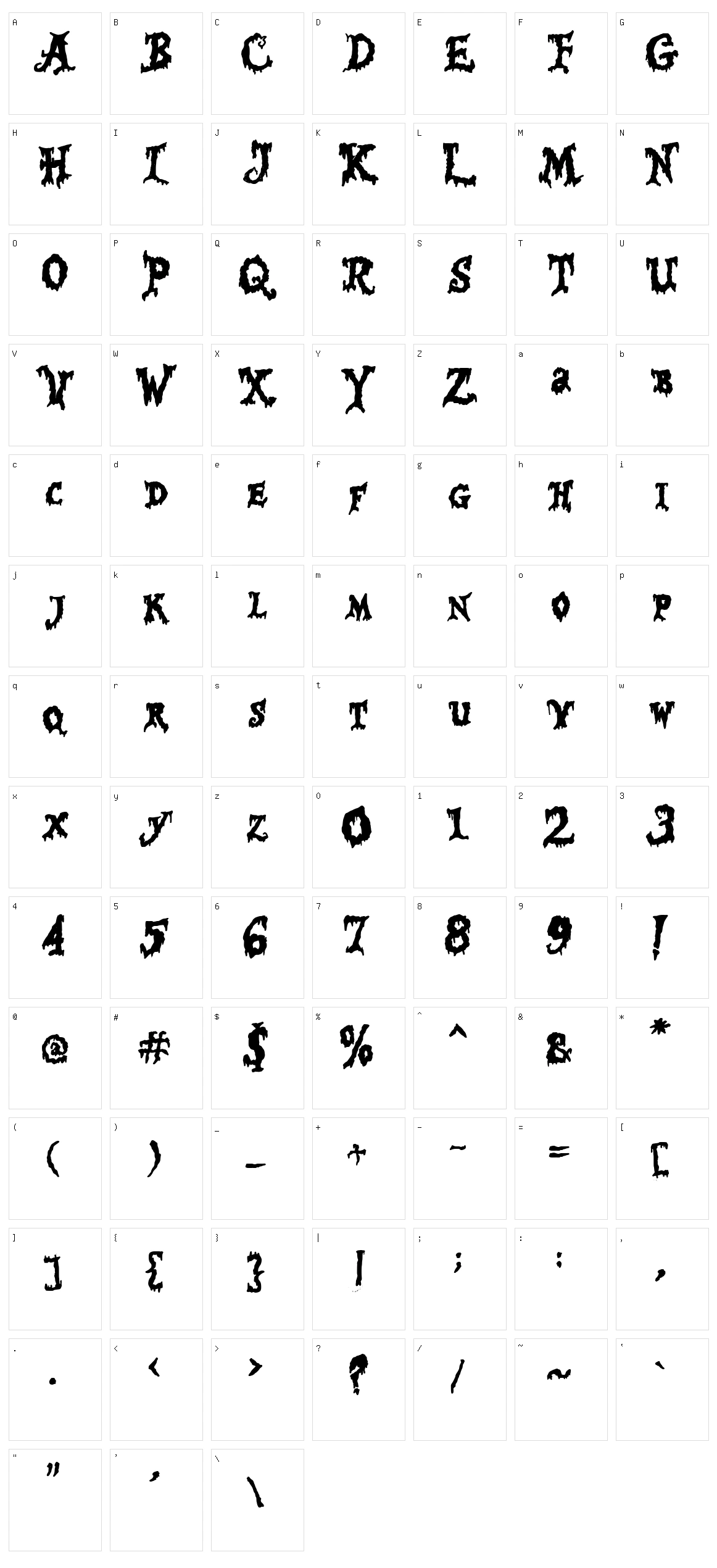 Happy Halloween Character Set