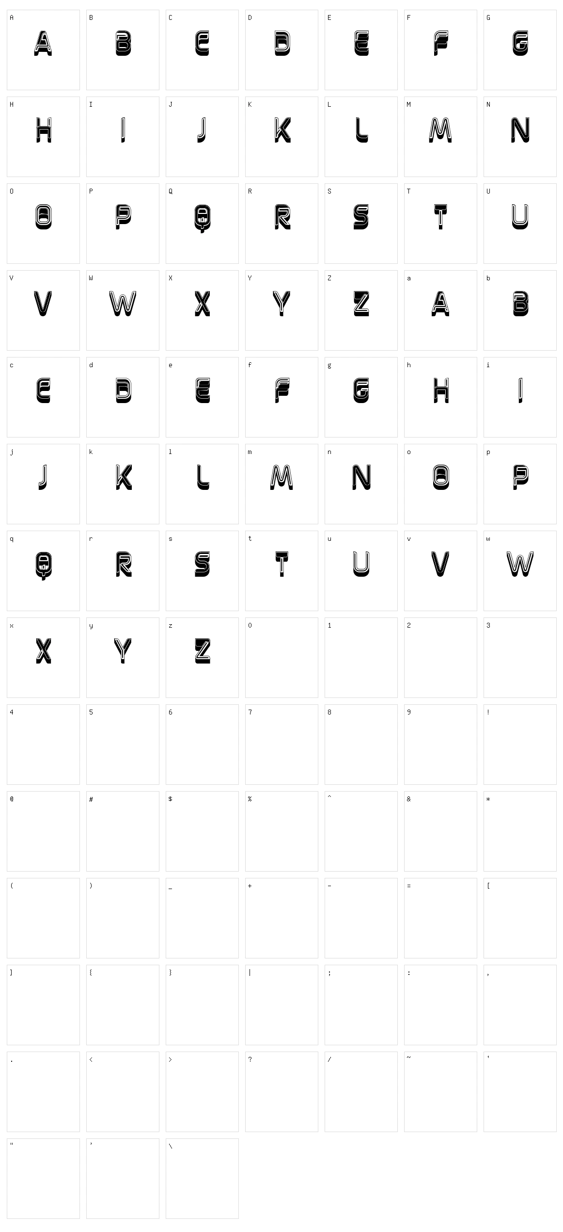 Noor Character Set