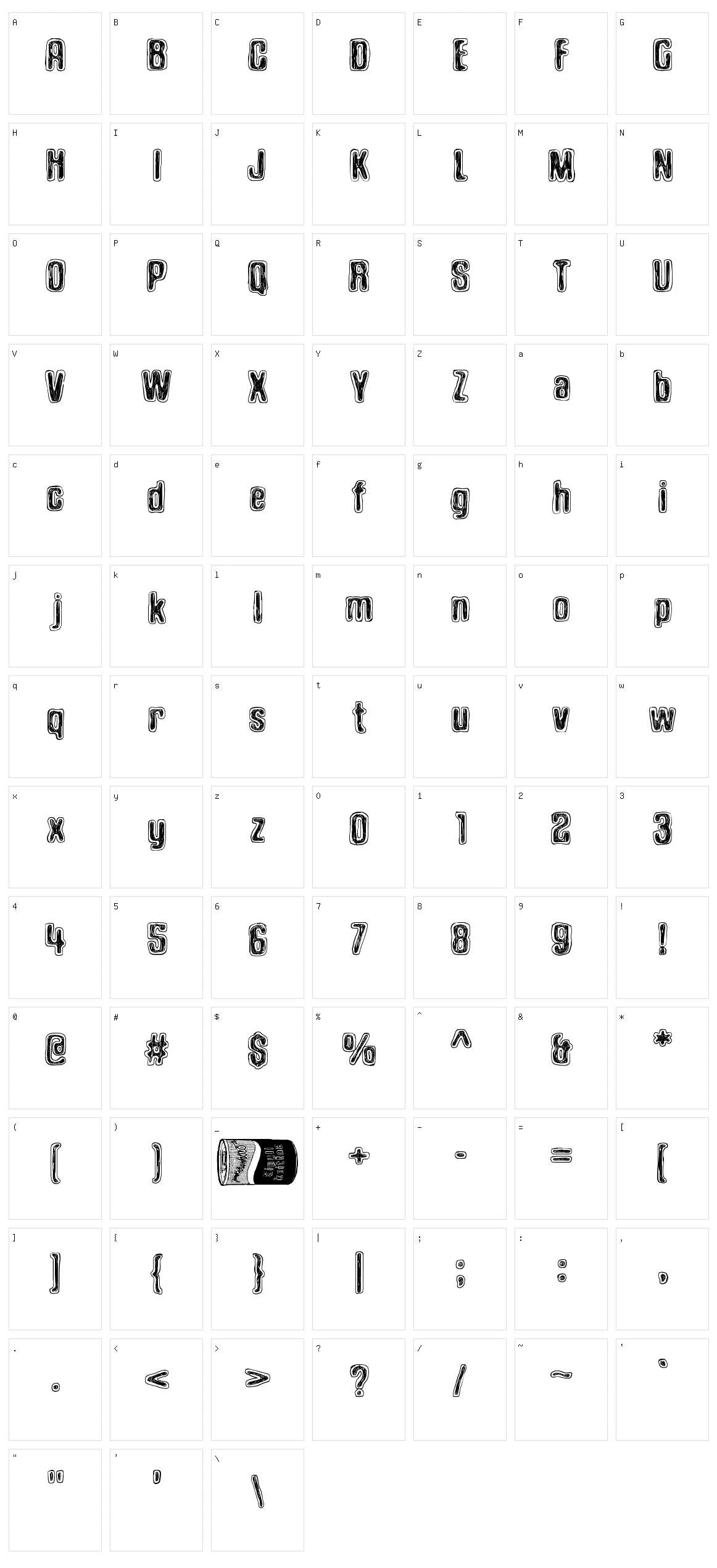 Onion Soup Character Set