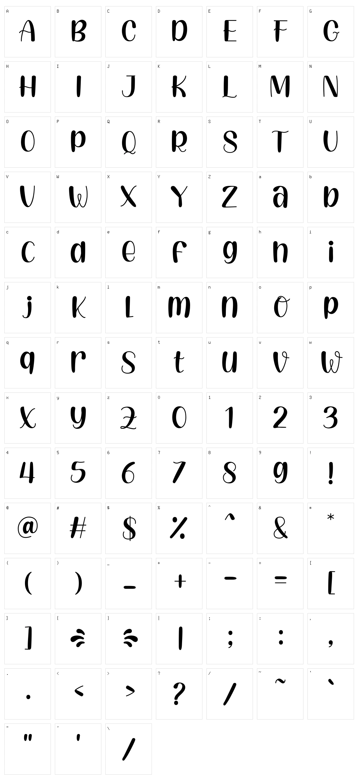 Orange Slices Character Set
