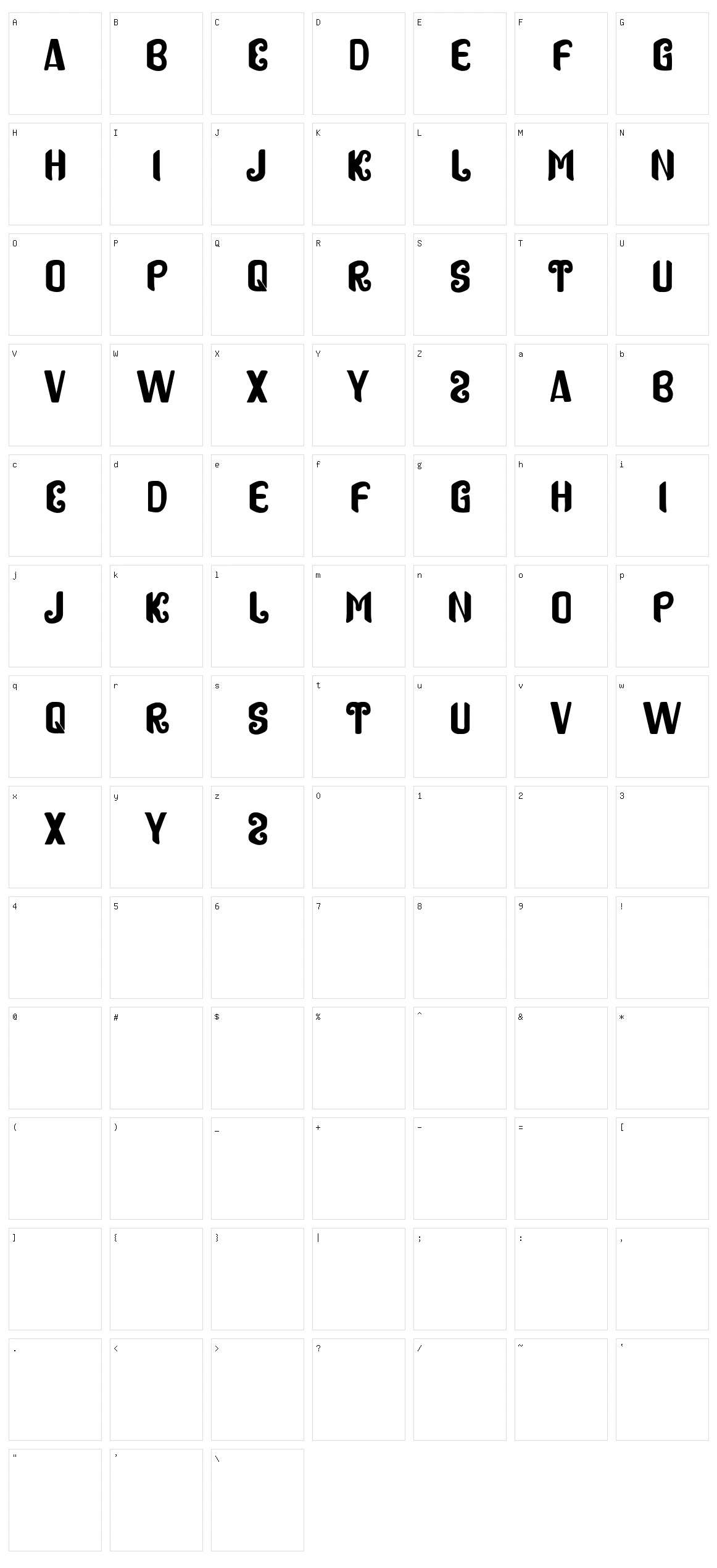 People Character Set