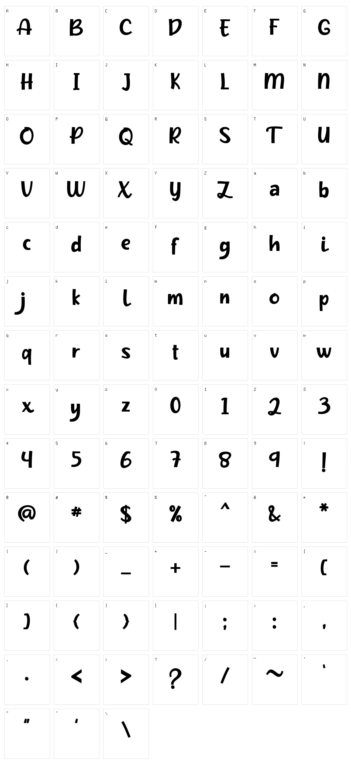 Pineapple Slice Character Set