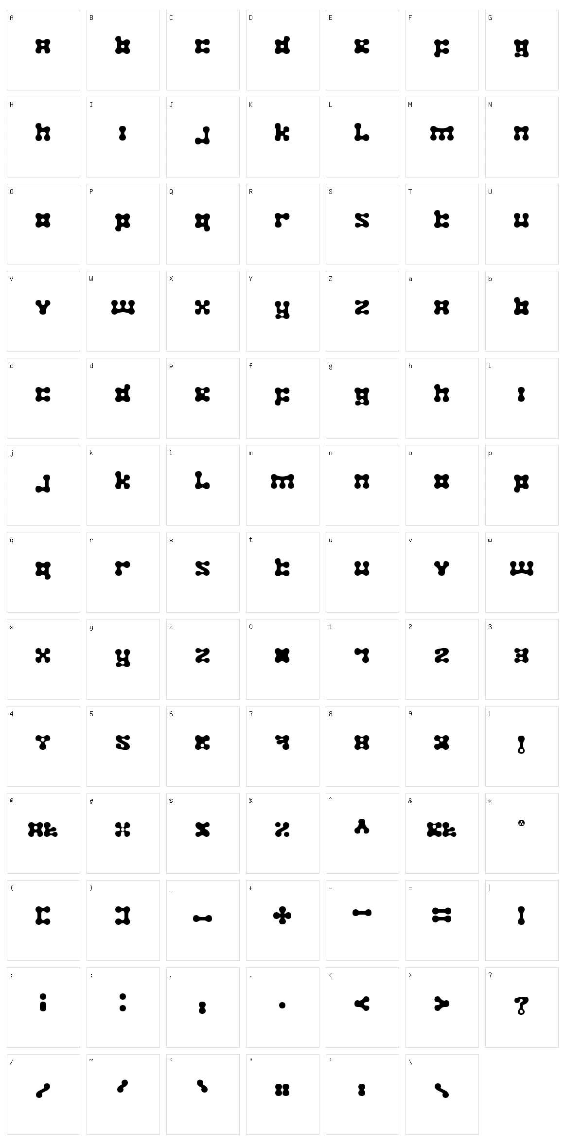 Plastelina Character Set
