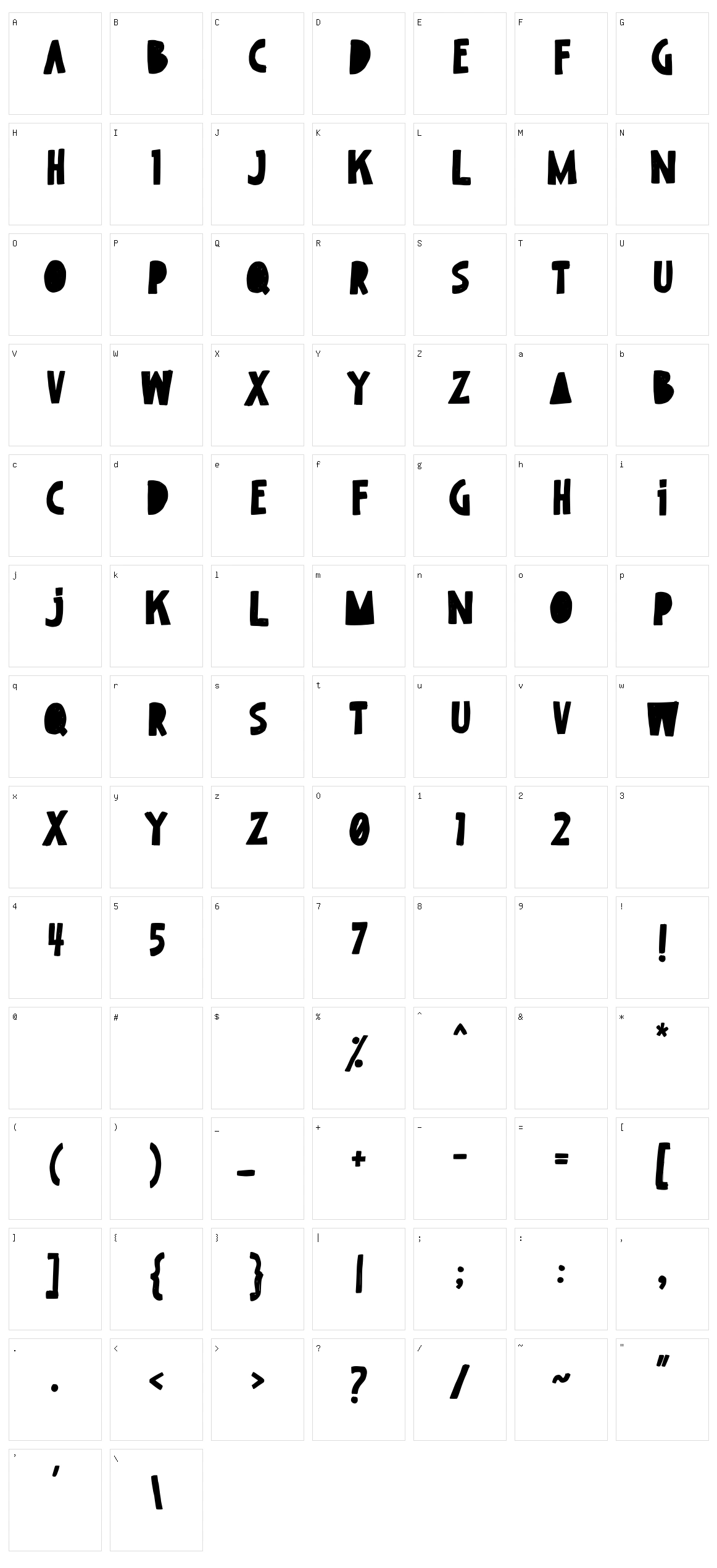 Playing Fake Character Set