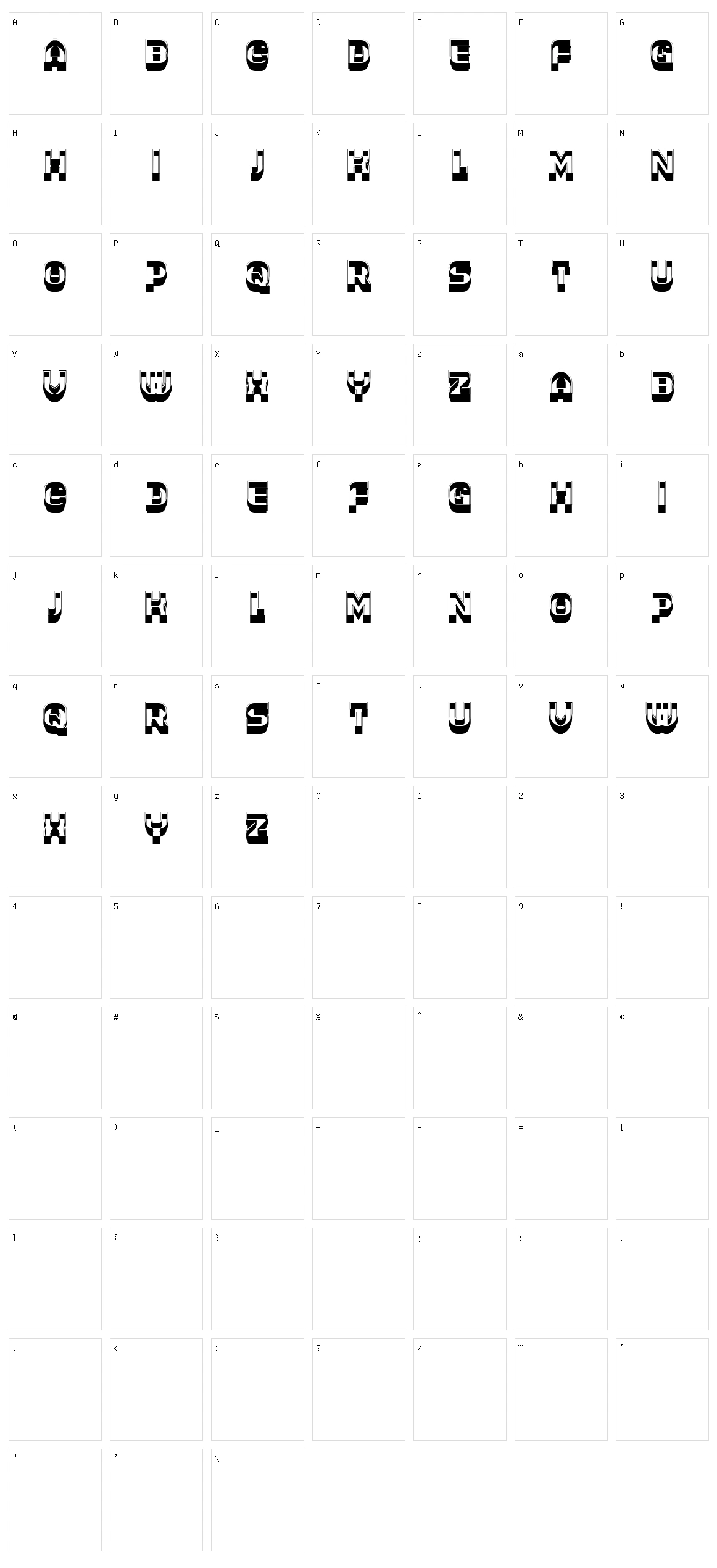 Prognostic Character Set