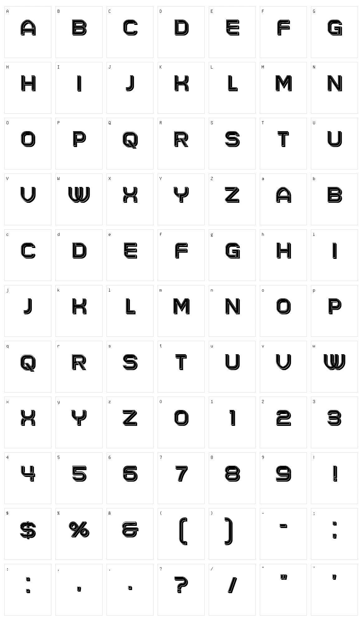 Remix Character Set