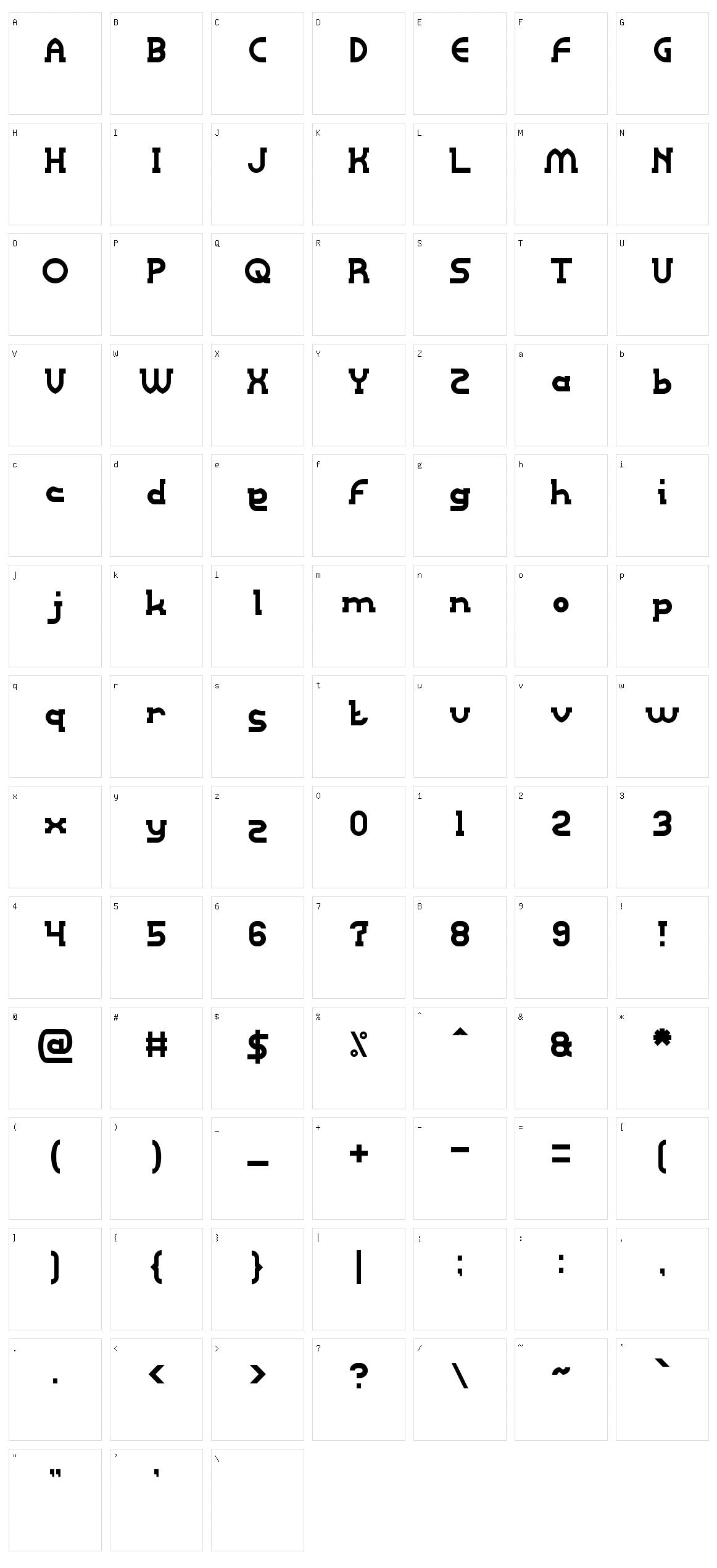 Right Power Character Set
