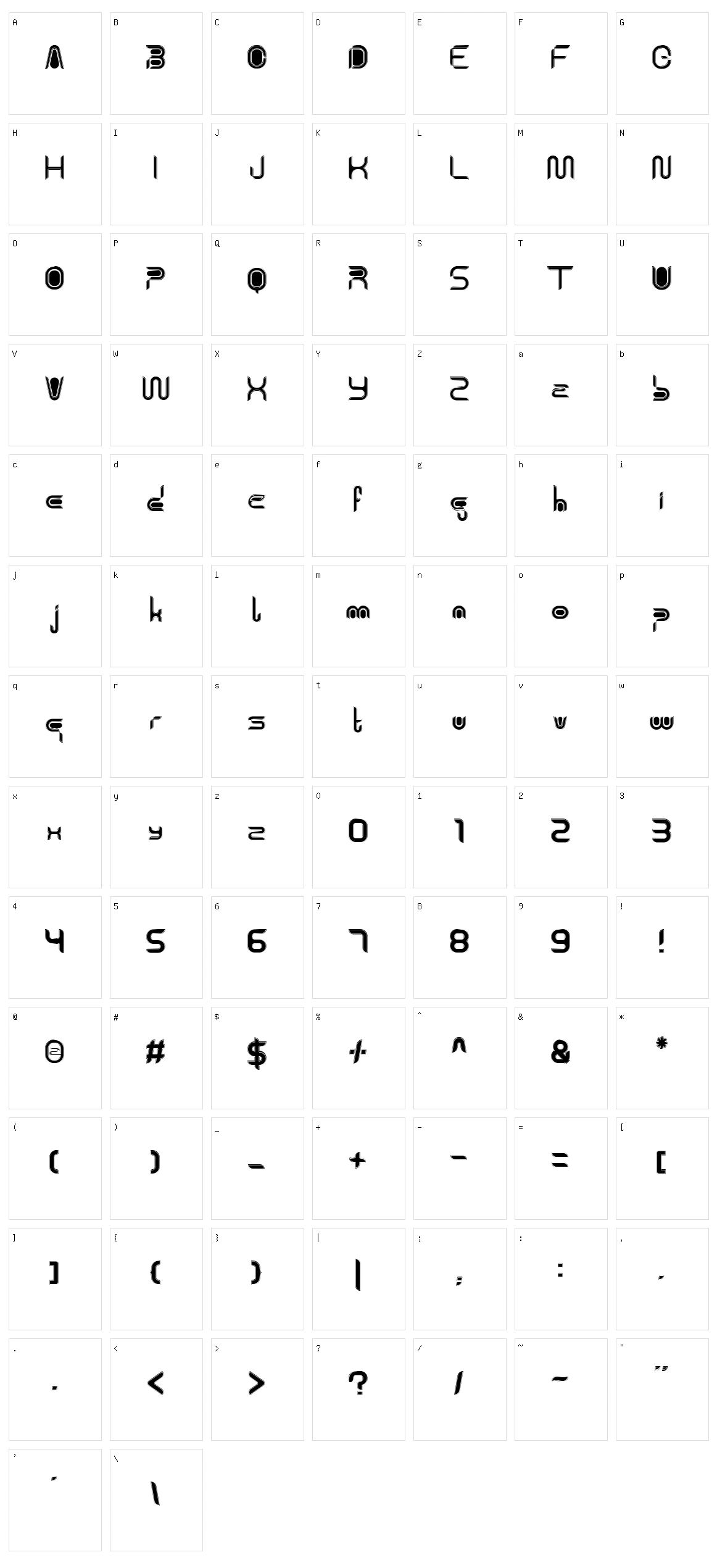 Rohingya Character Set