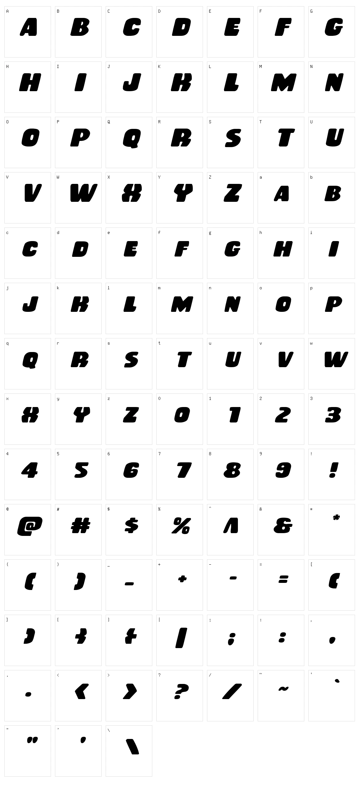 Rubber Boy Character Set