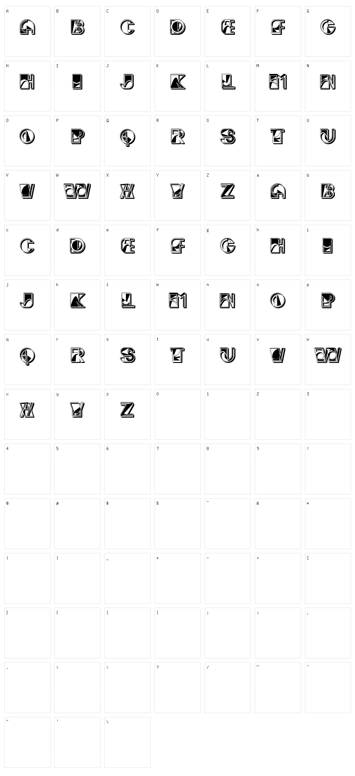 Samelewing Character Set