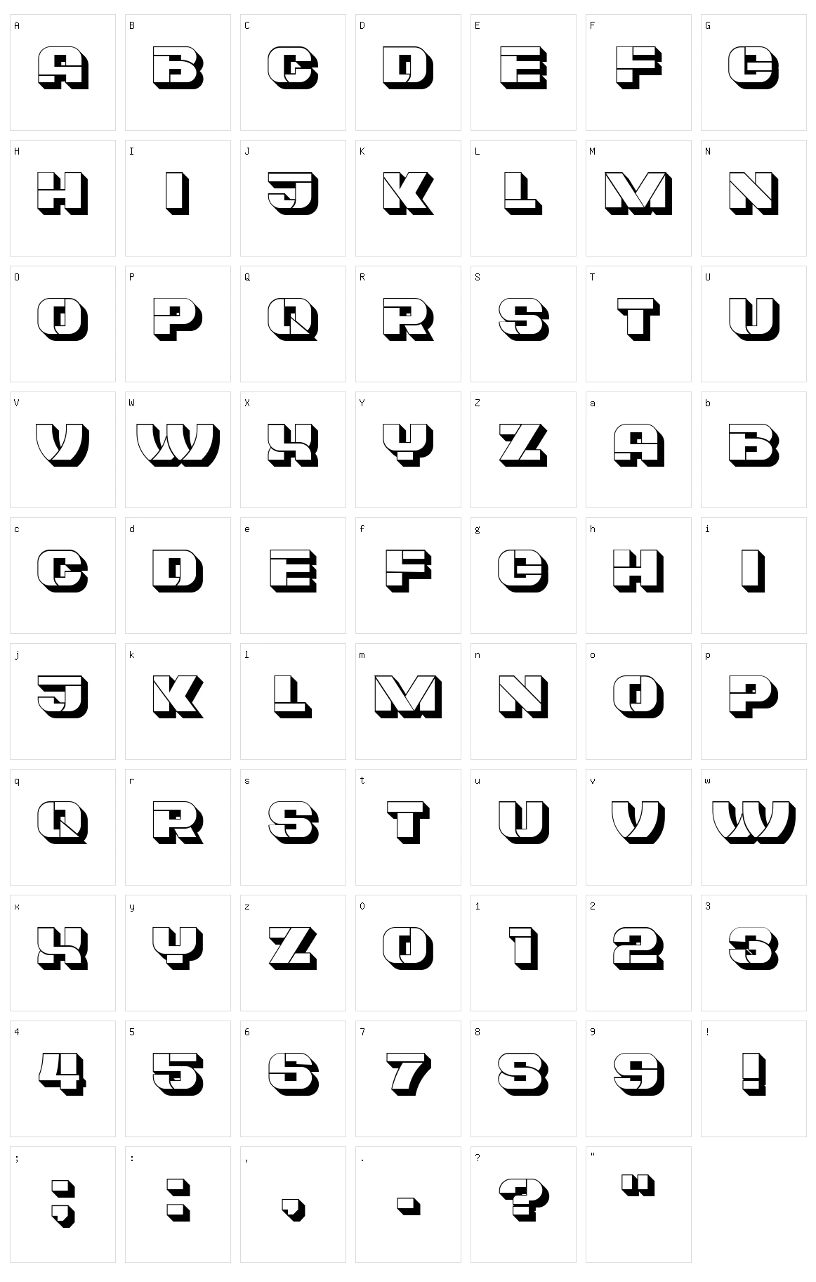 Search Character Set