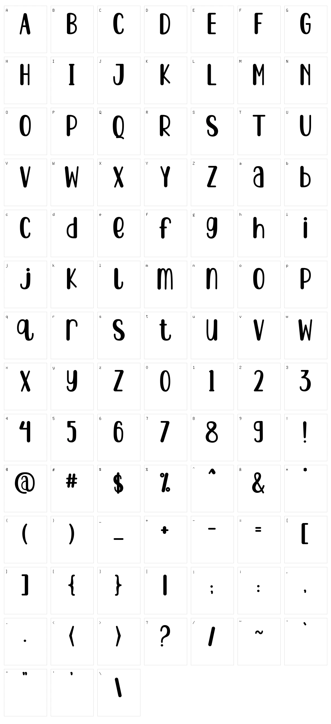 Sonya Cute Character Set