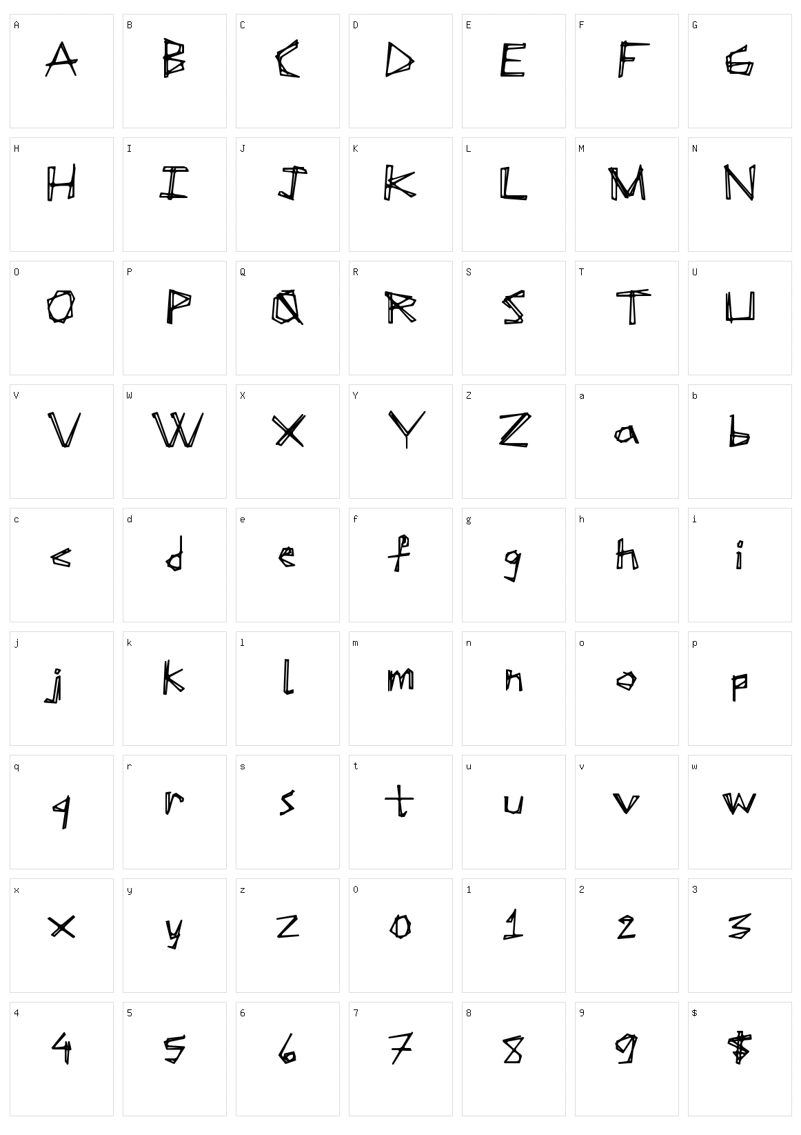 Soup Kitchen Character Set