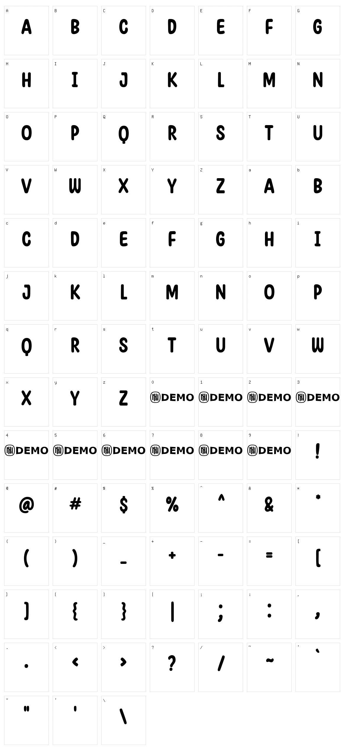 Story Element Character Set
