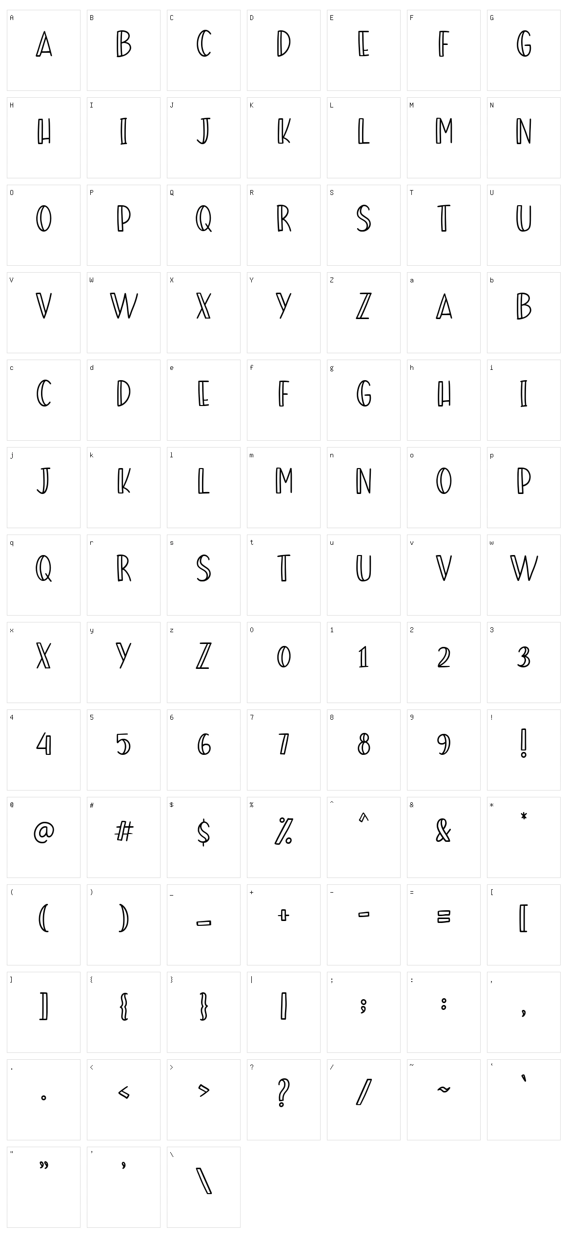 Summer Beach Character Set