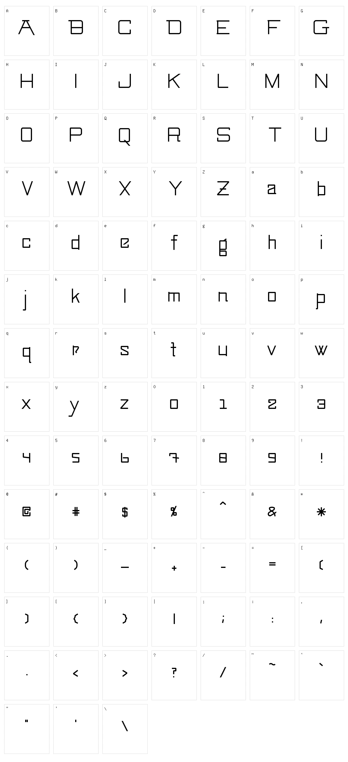 Swingarm Yori Character Set