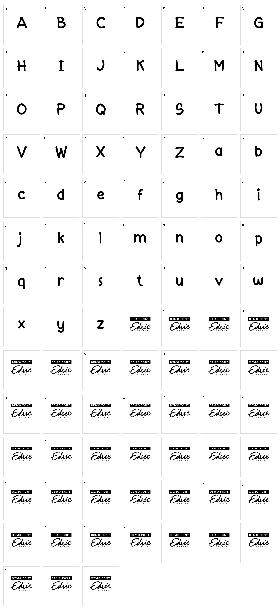 Cool Glasses Character Set