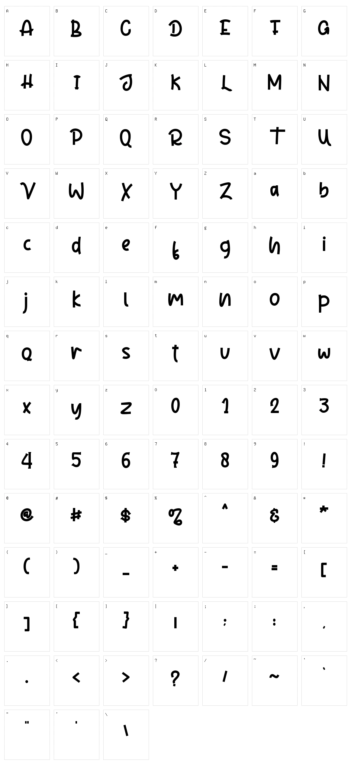 Spooky Party Character Set