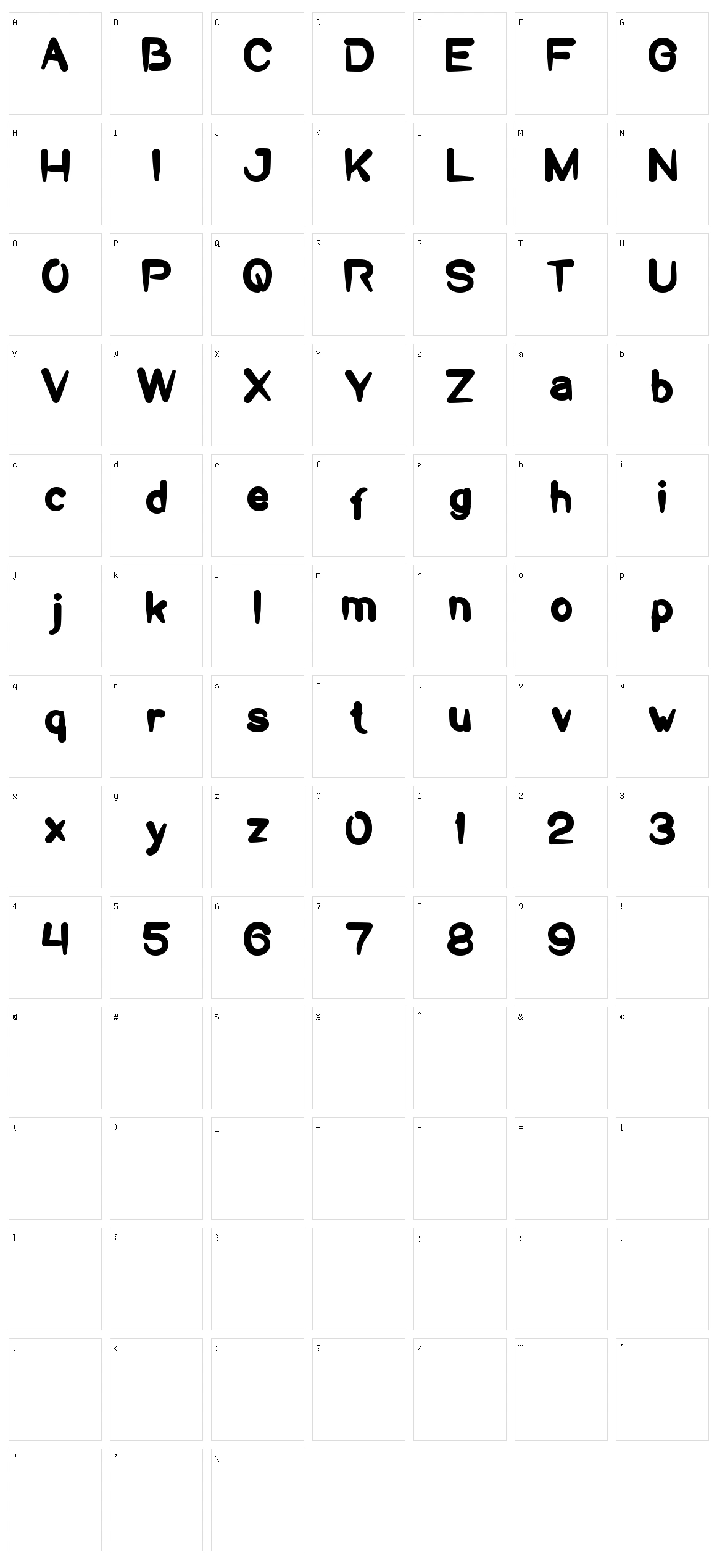 Take And Give Character Set