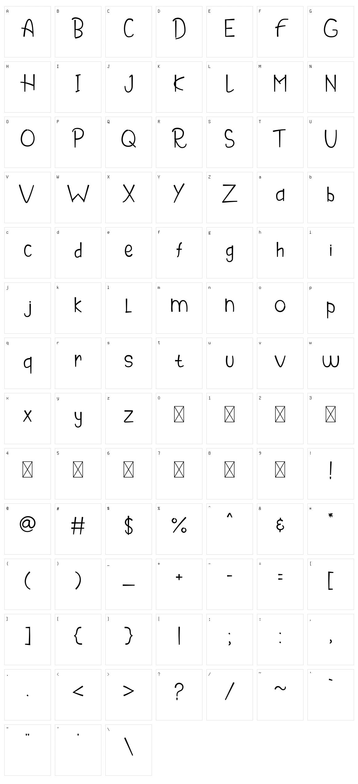 Thanksgiving Cooker Character Set