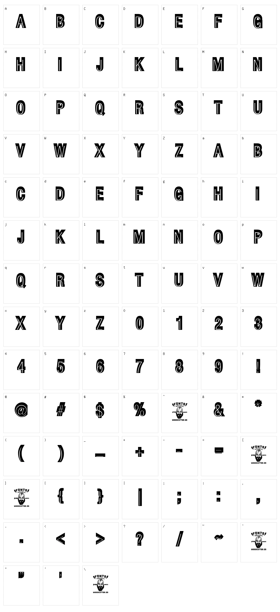 The Good Lawyer Character Set