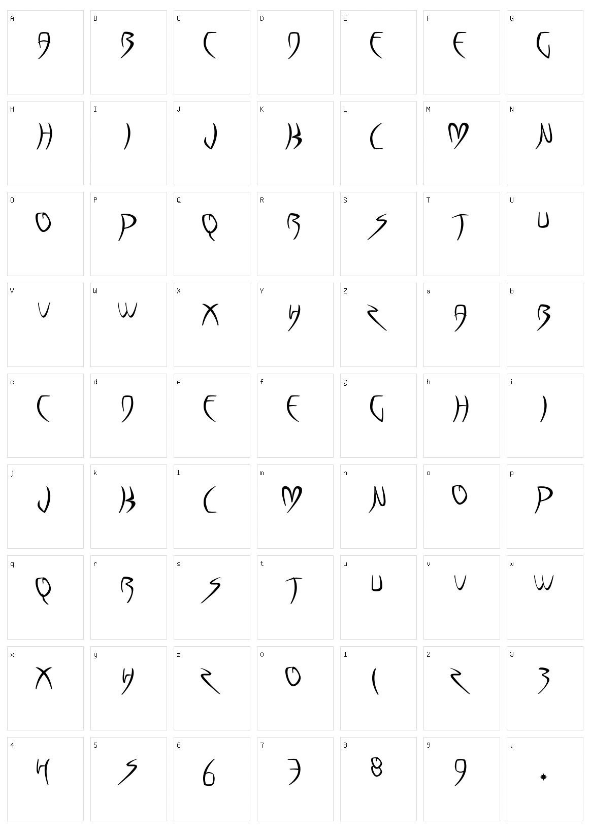 The Magnificent Girl Signature Two Character Set