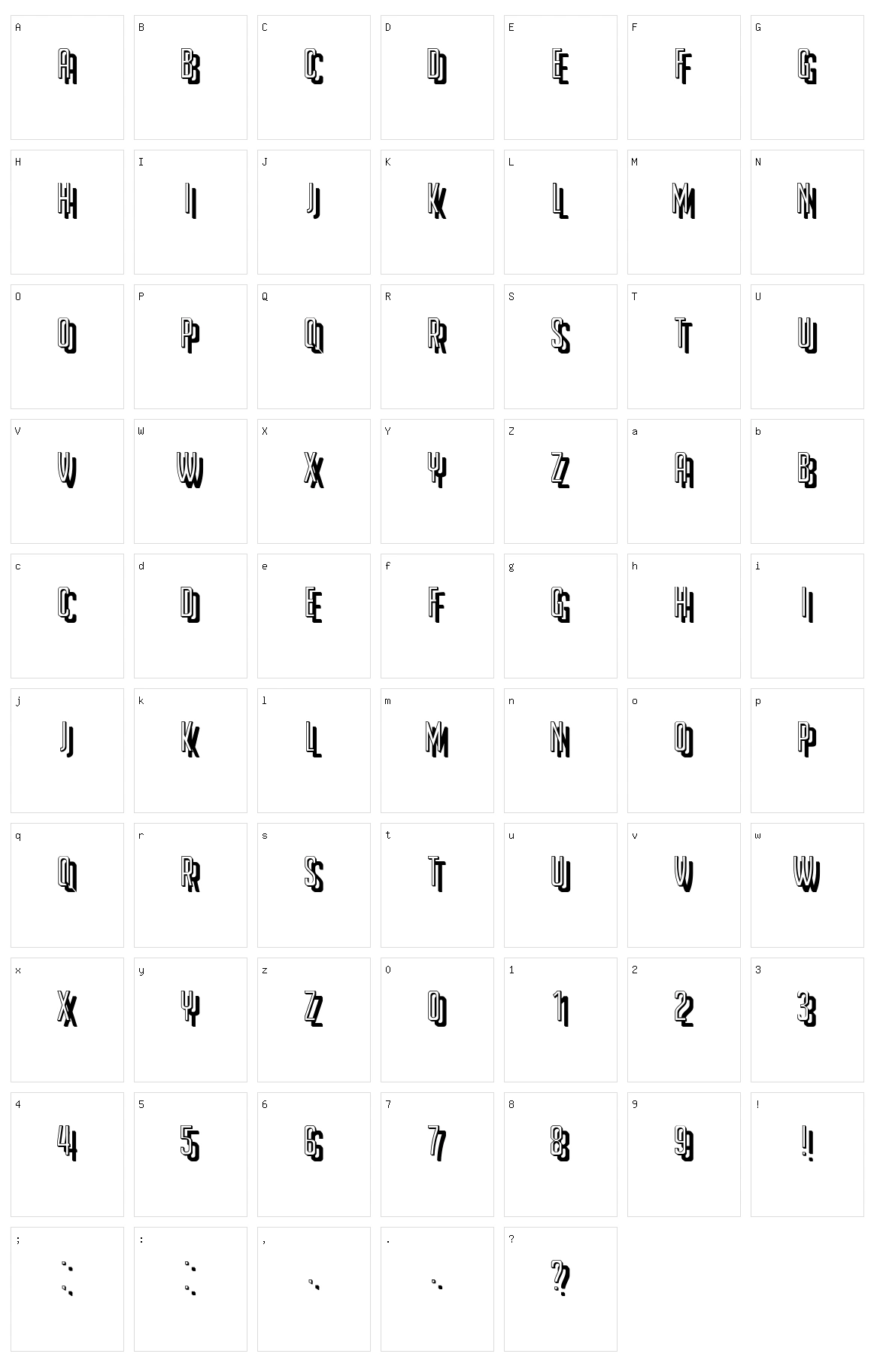Underman Book Character Set