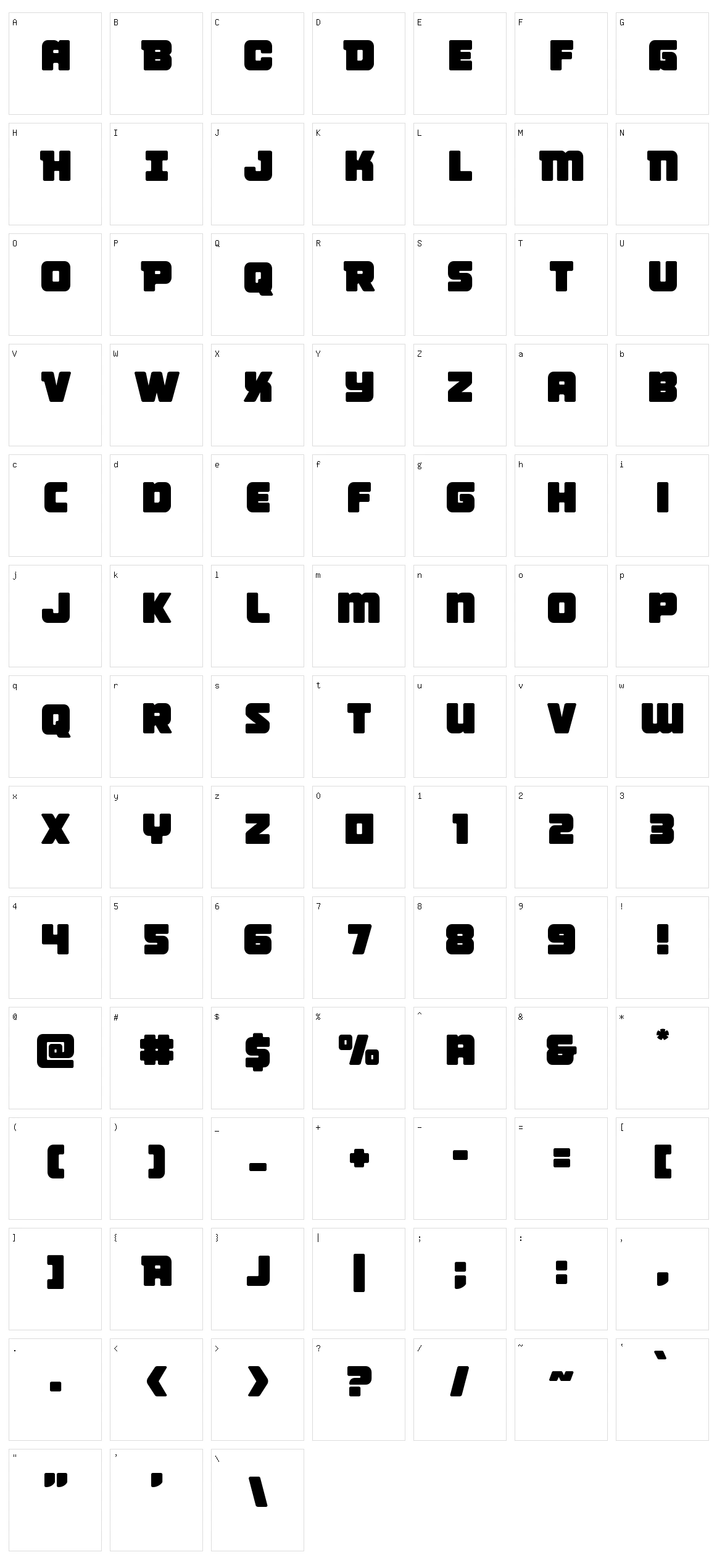 Victory Comics Character Set